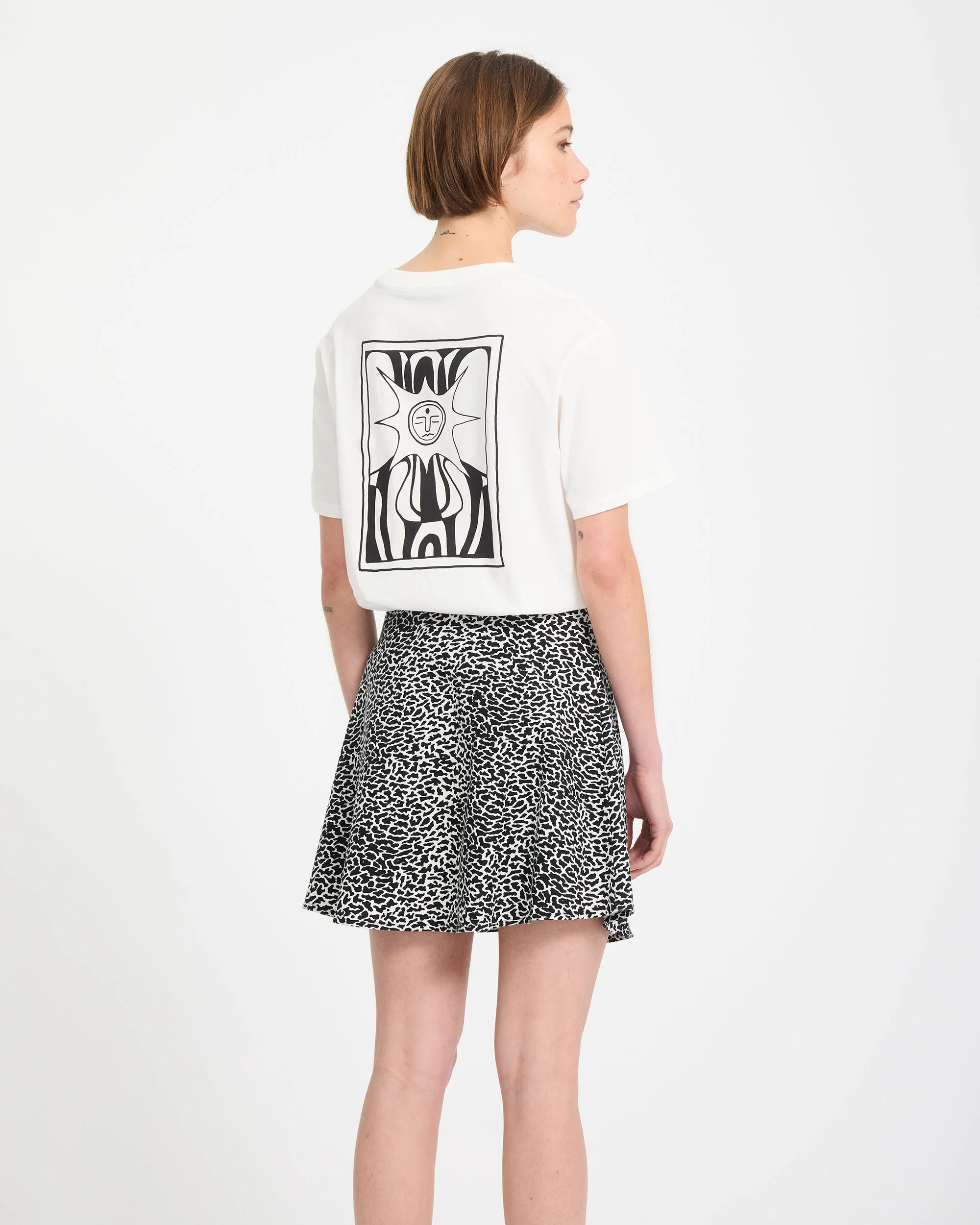 Rawly Skirt - Black White - Image 10