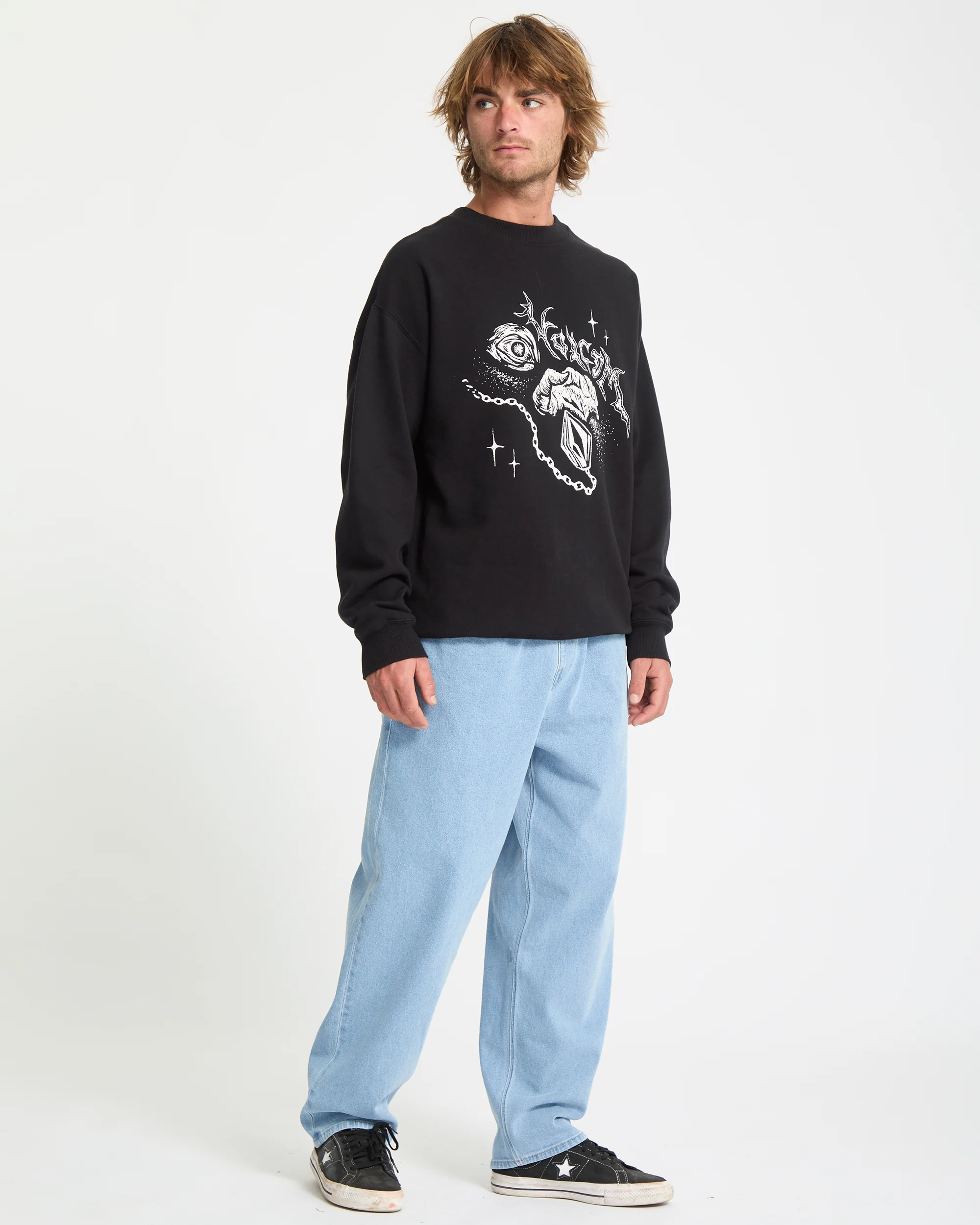 Recto Verso Sweatshirt - Black - Image 9