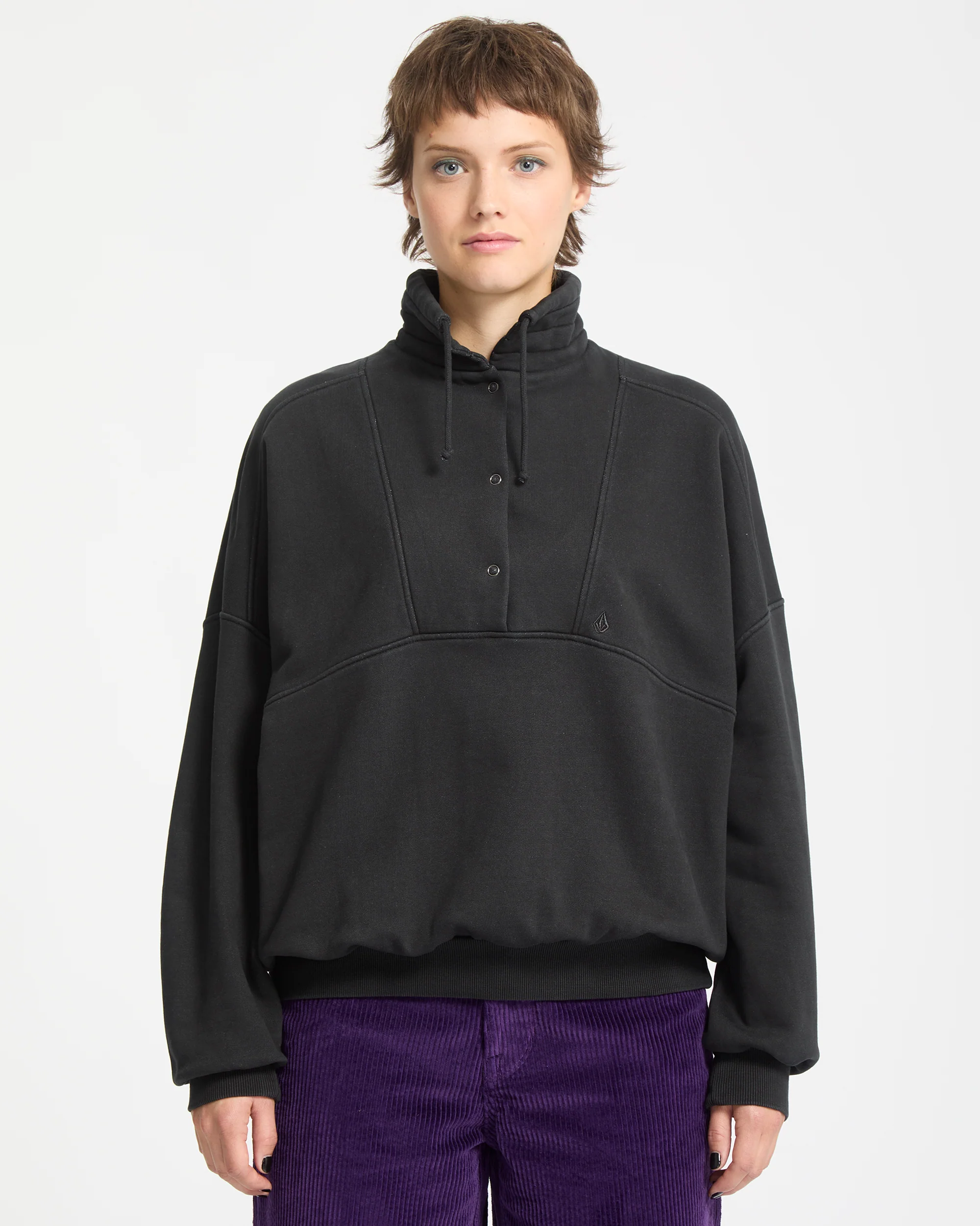 Reetrostone Sweatshirt - Vintage Black