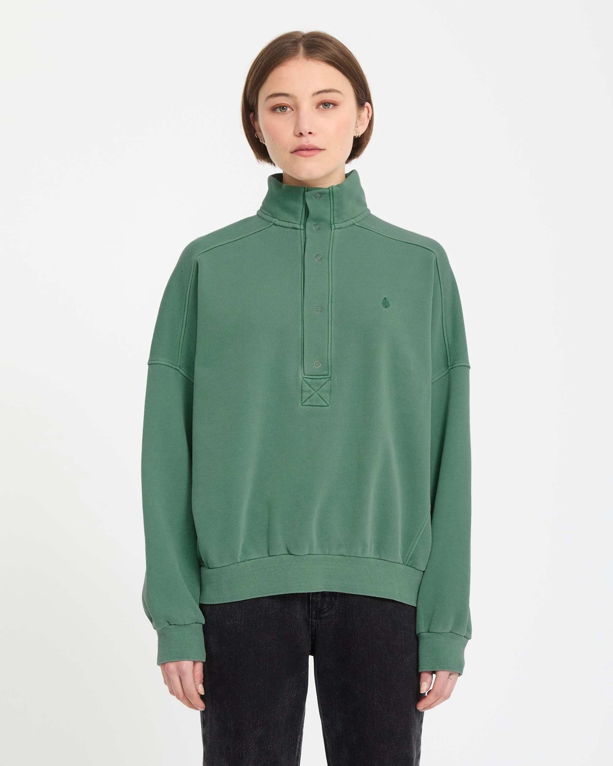 Reetrostone Up Sweatshirt - Evergreen - Image 3