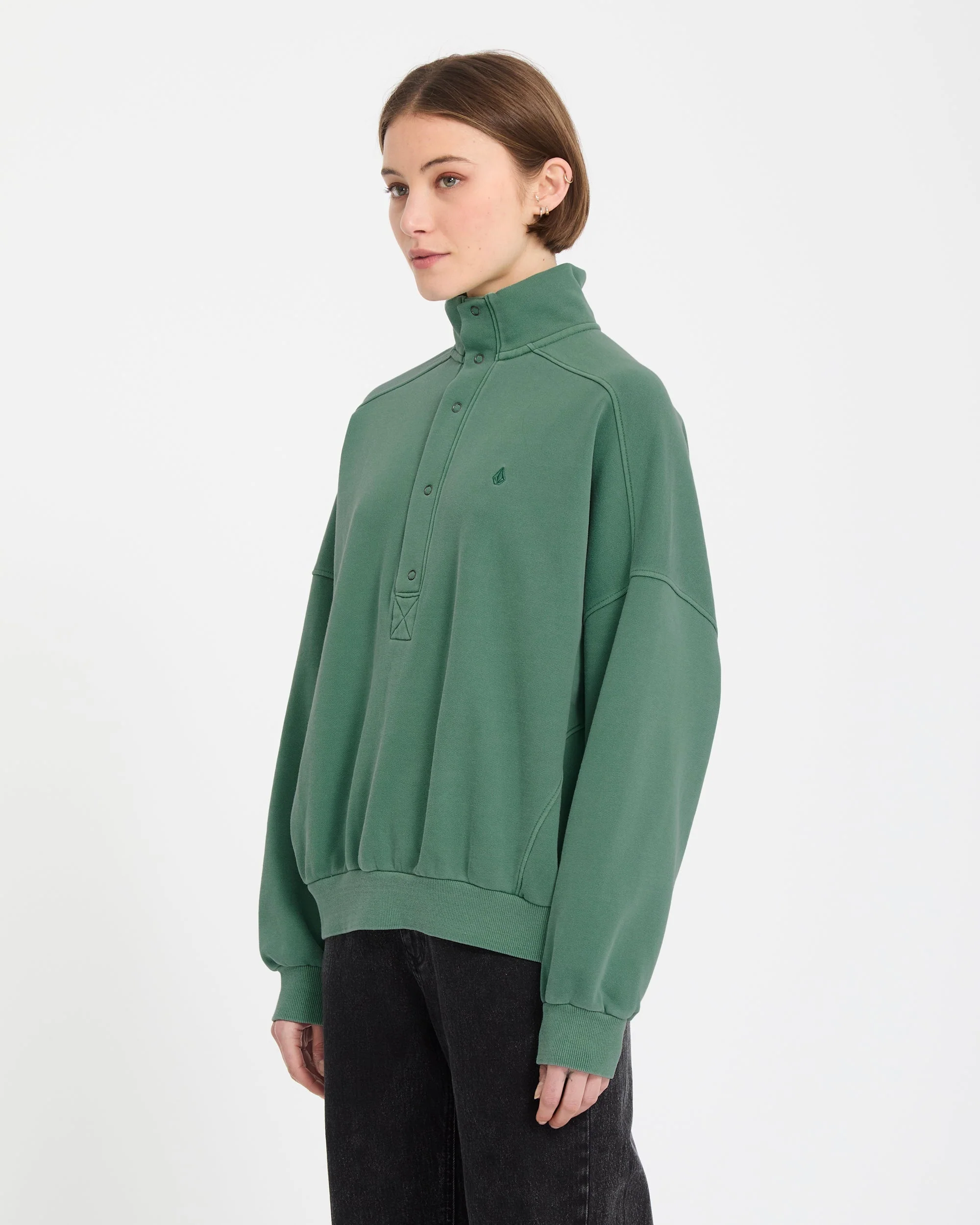 Reetrostone Up Sweatshirt - Evergreen - Image 4