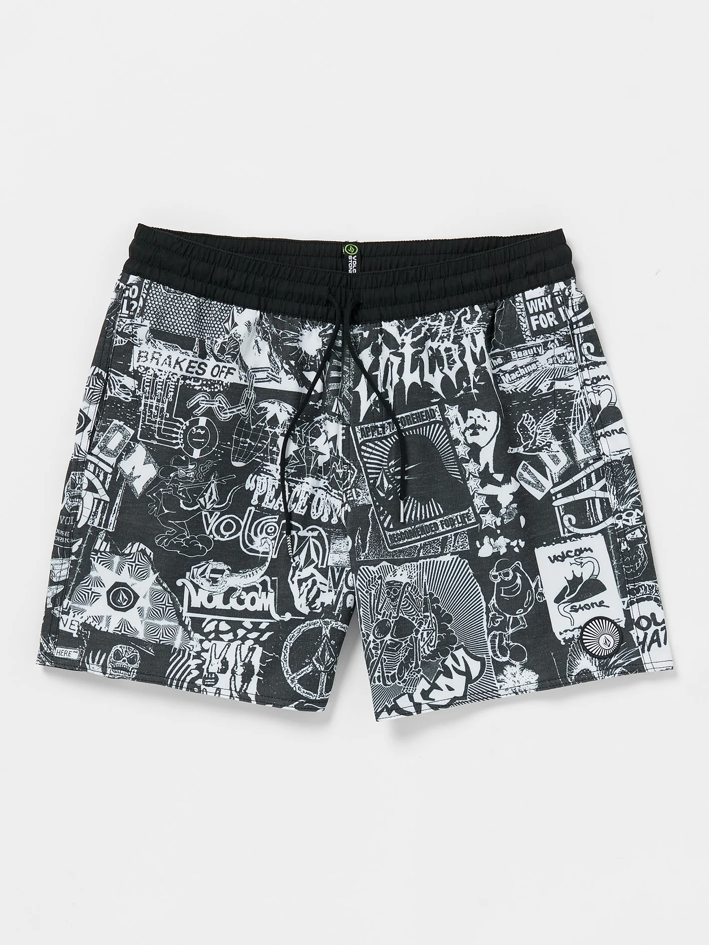 Refute Stoney Trunk 17" Boardshort - Black