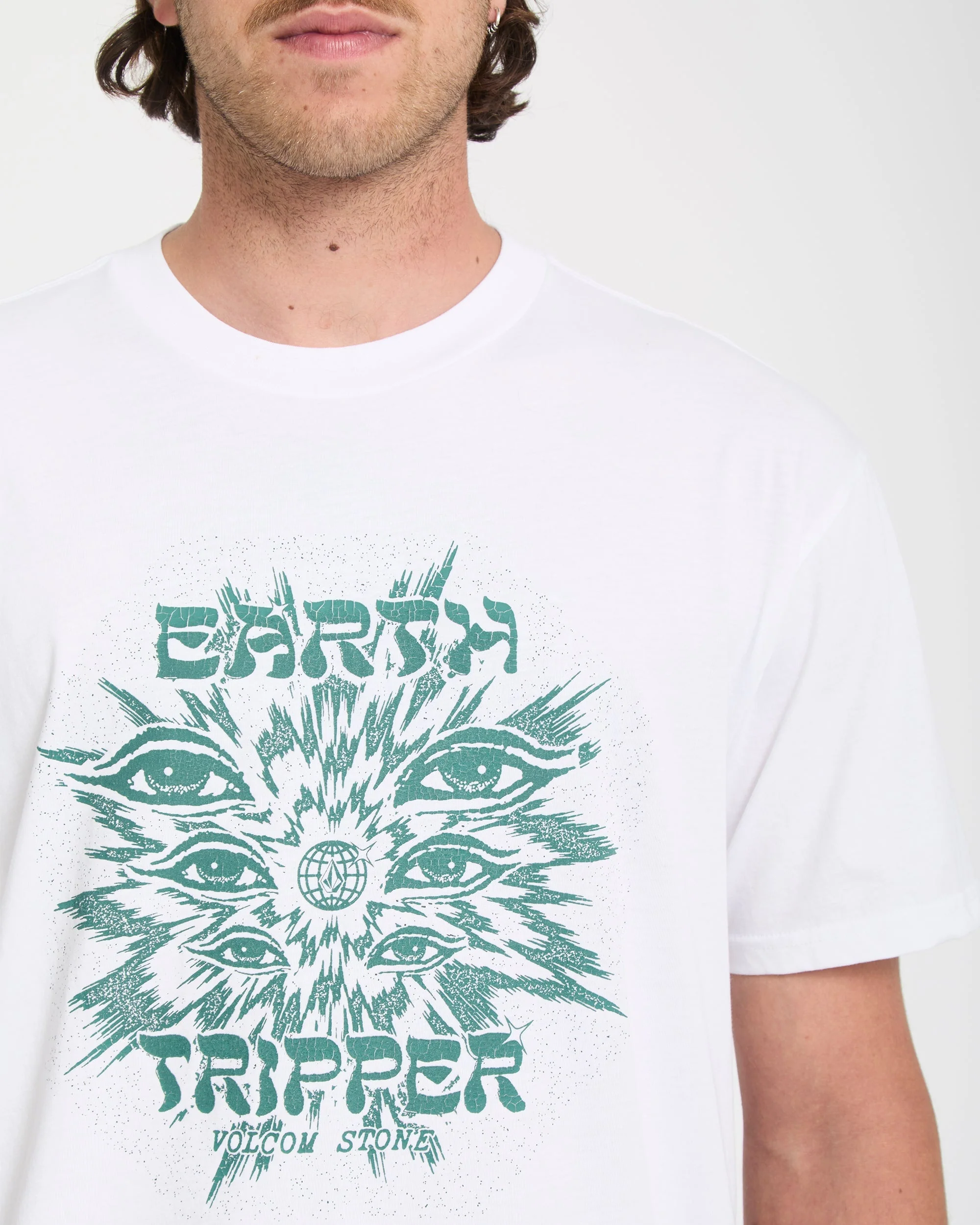 Remote Viewer T-Shirt - White - Image 4