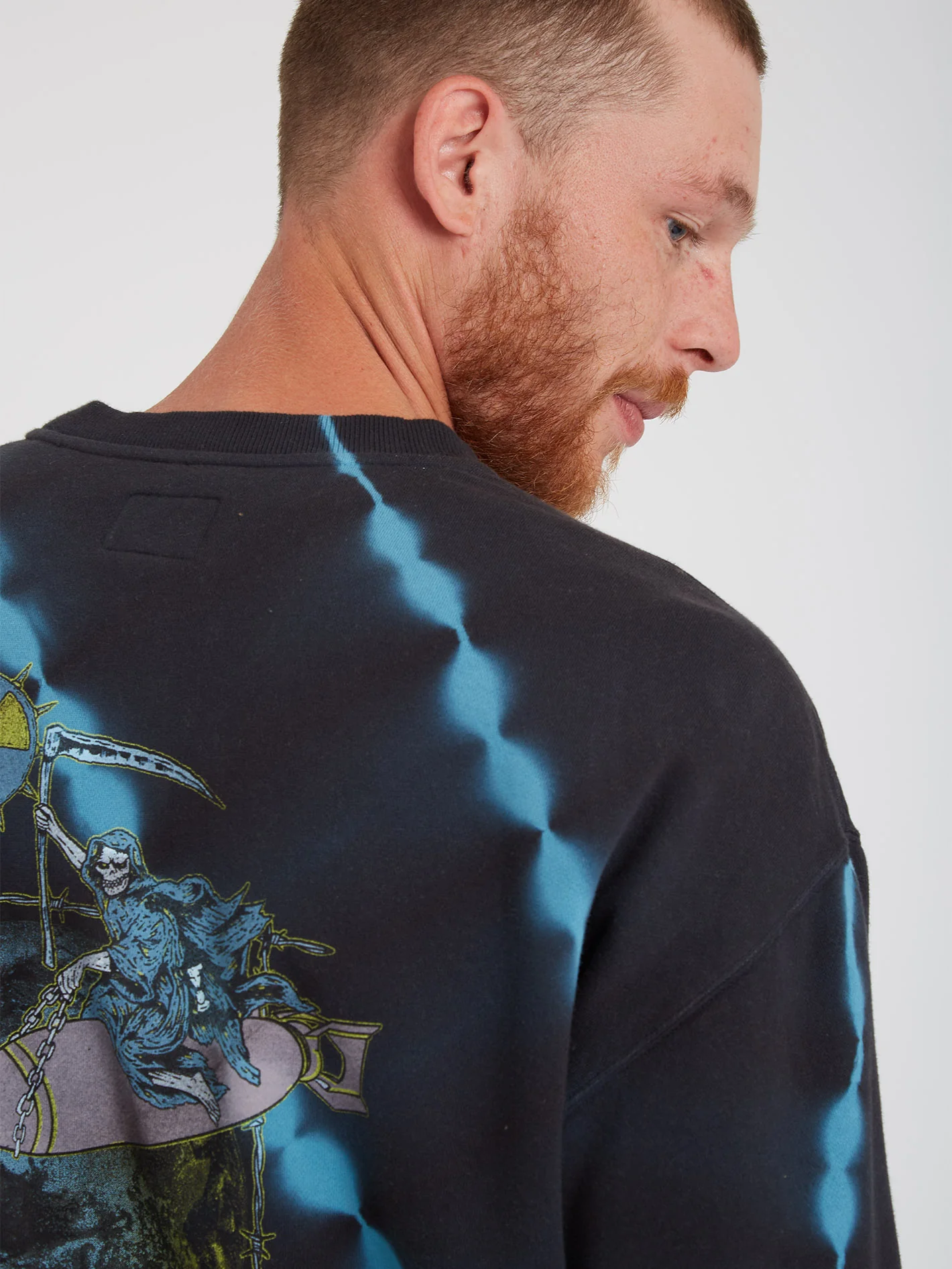 Richard French Sayer Sweatshirt - BLACK - Image 7