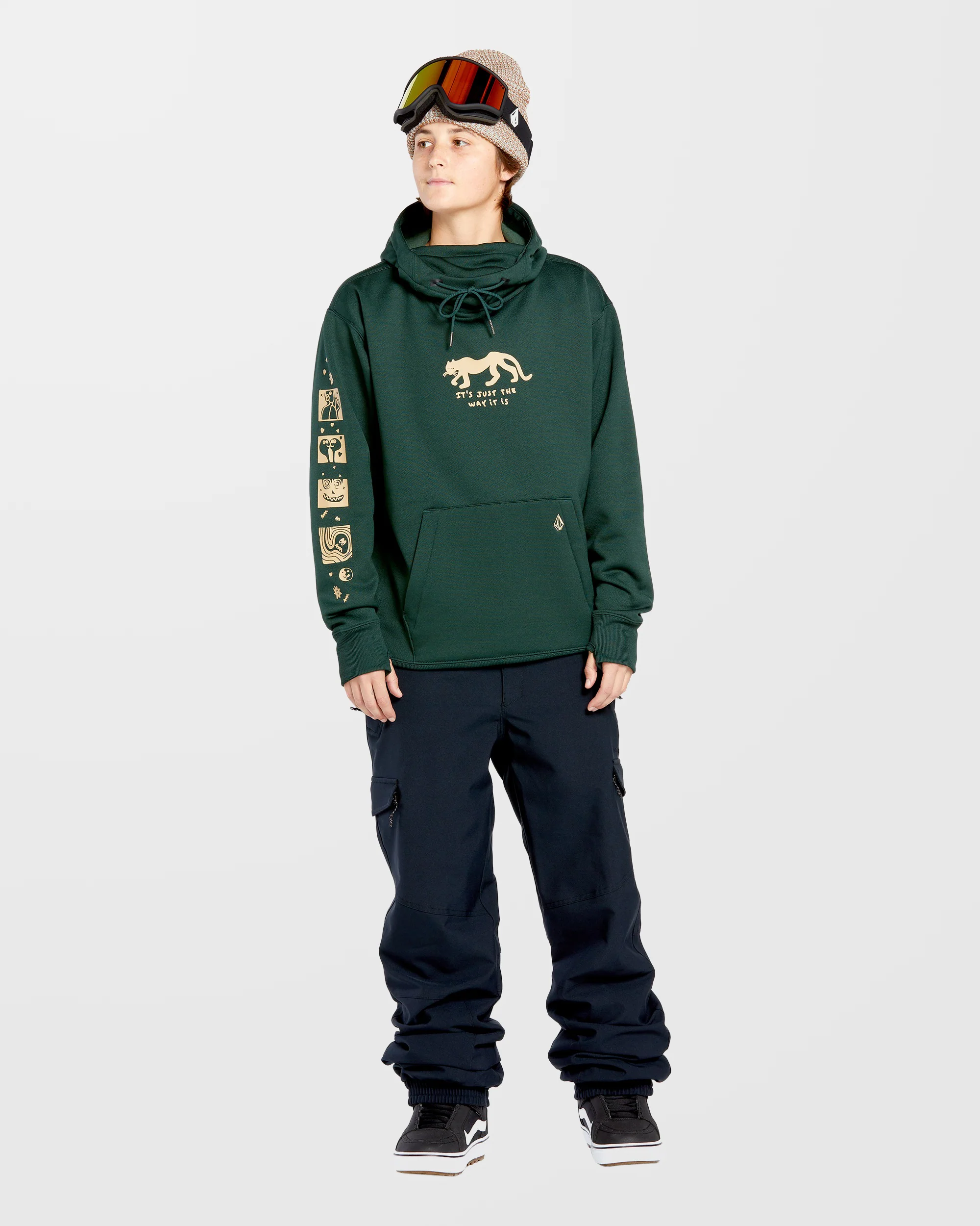 Riding Hydro Hoodie - Scarab - Image 4