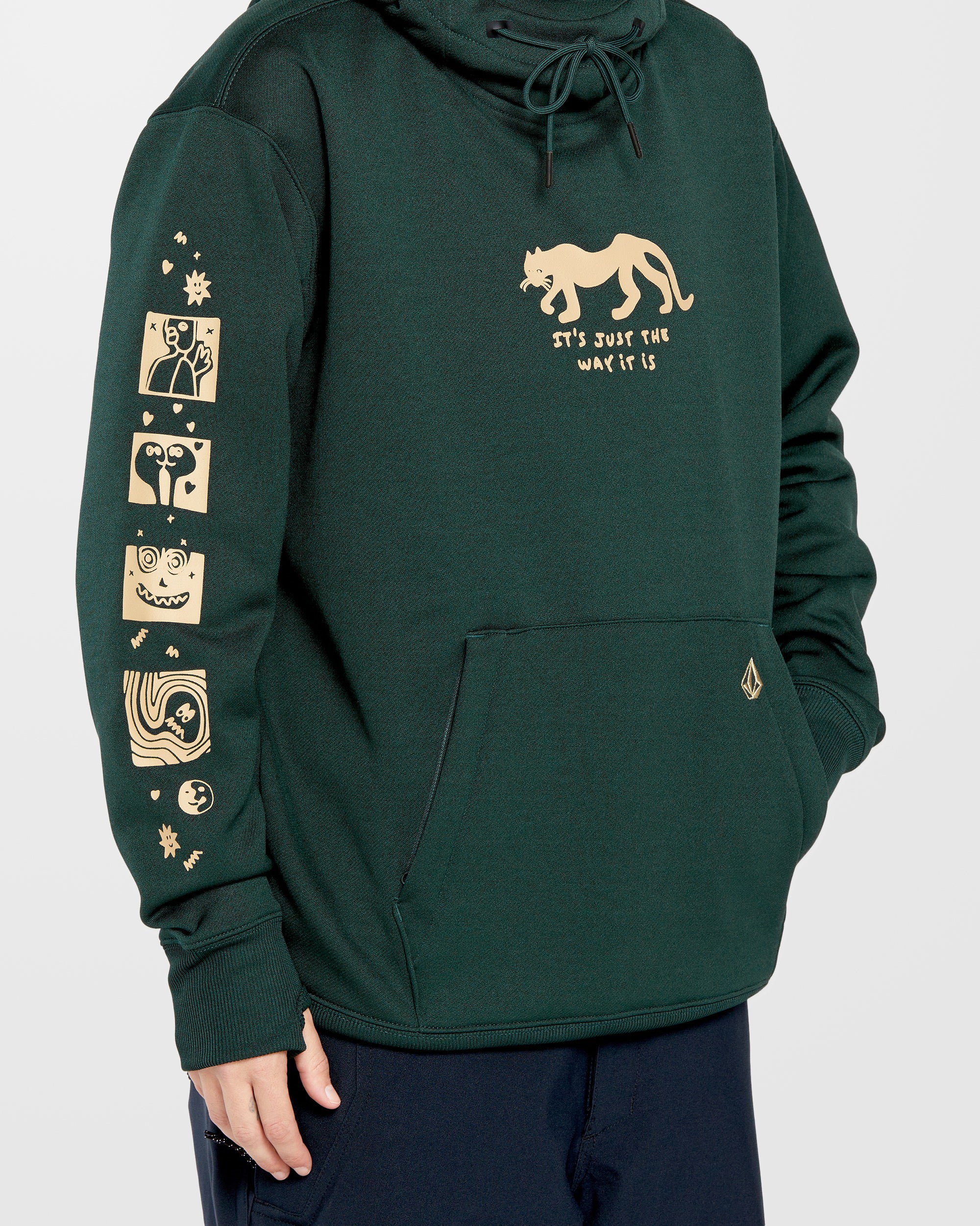 Riding Hydro Hoodie - Scarab - Image 6
