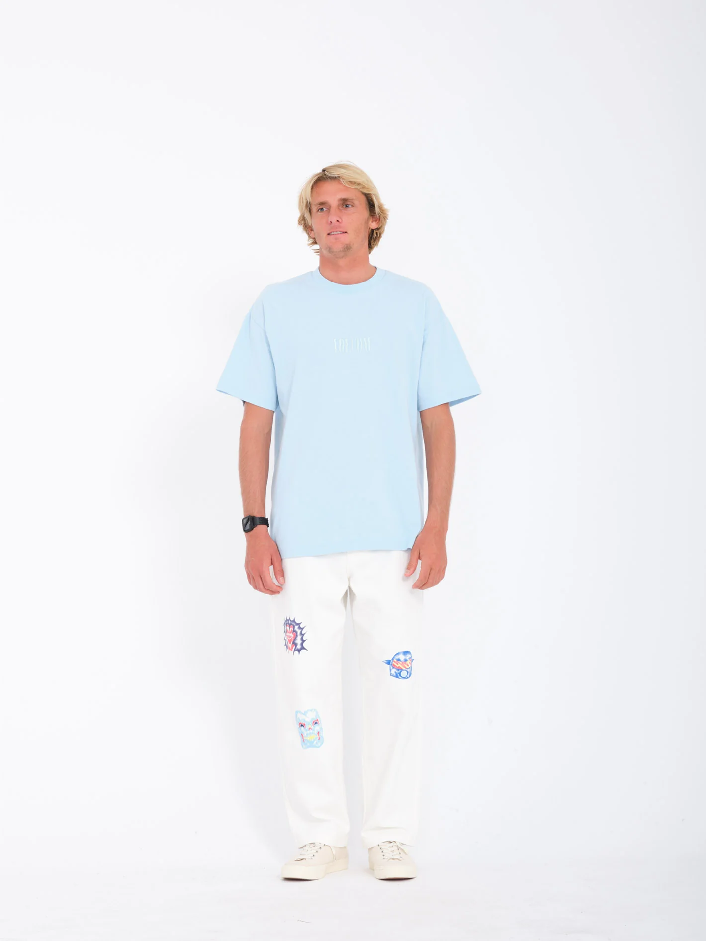 Ripple Stone T-shirt - MISTY BLUE - Image 3