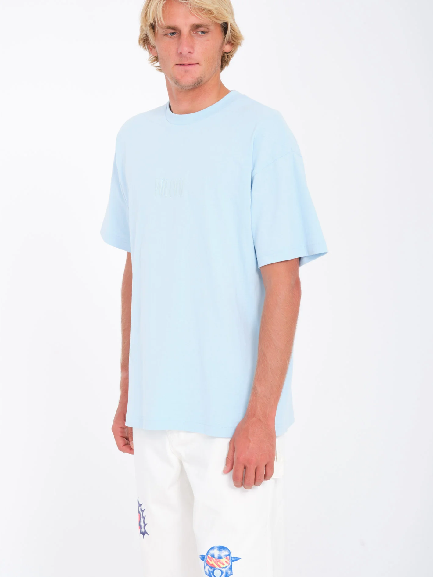 Ripple Stone T-shirt - MISTY BLUE - Image 5