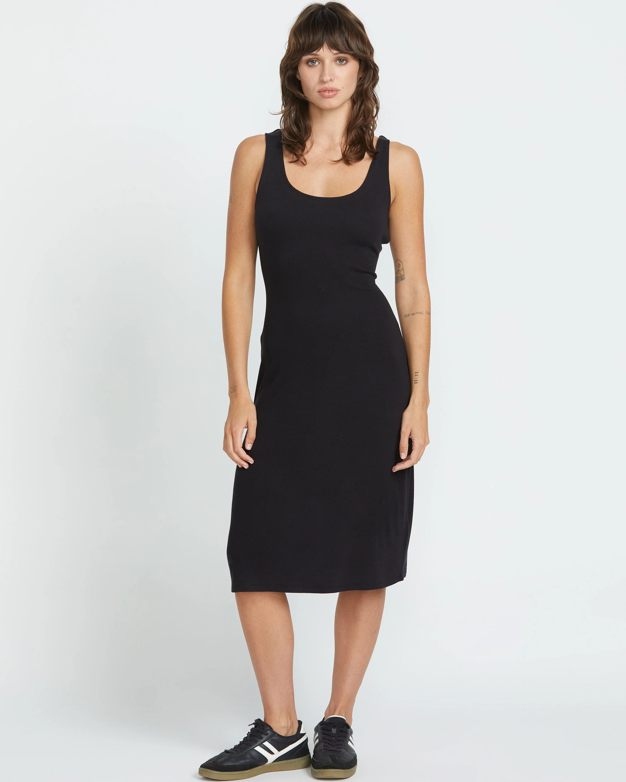 Rizzled Dress - BLACK - Image 5