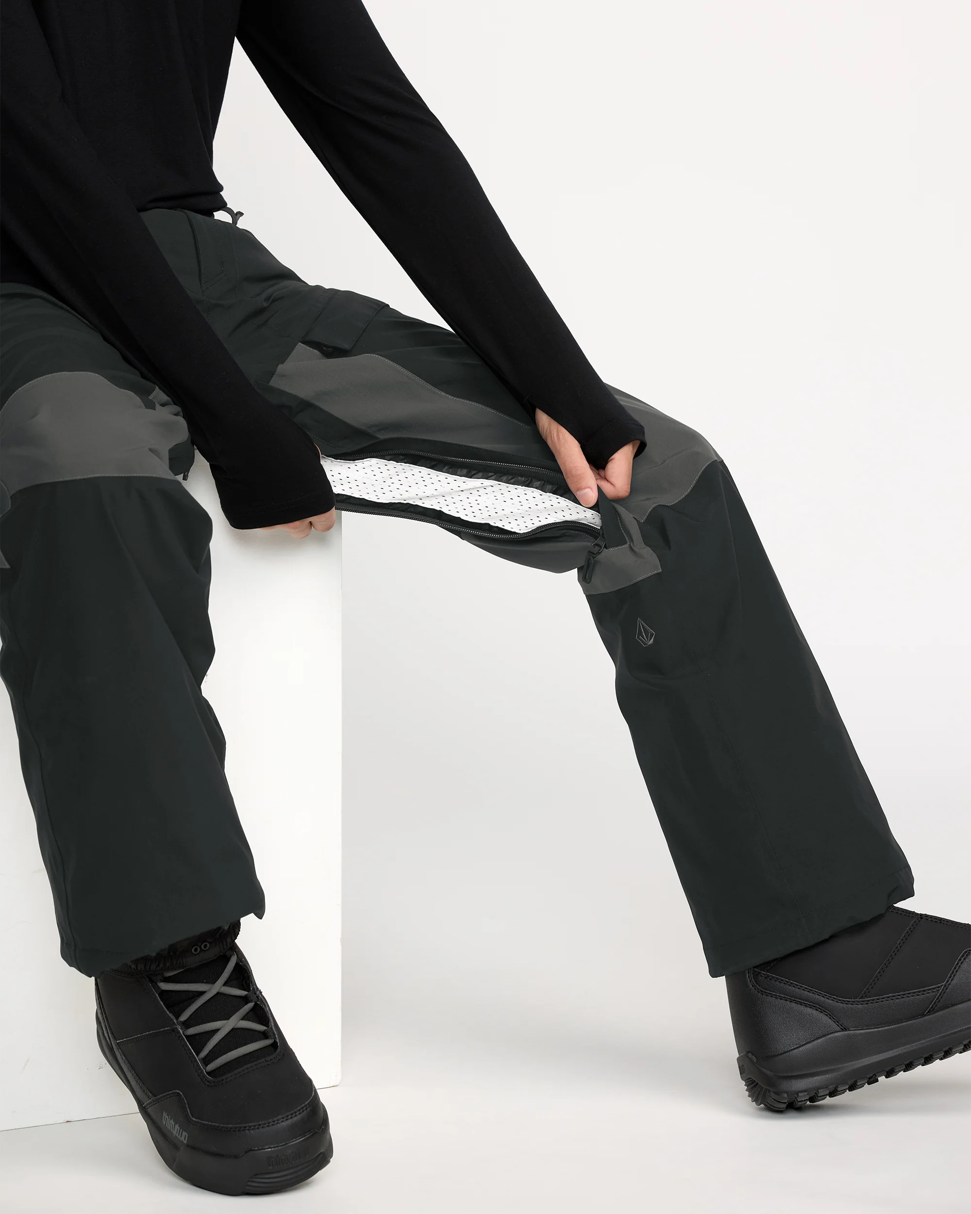 Rnge Stretch 30K Trousers - Black - Image 5