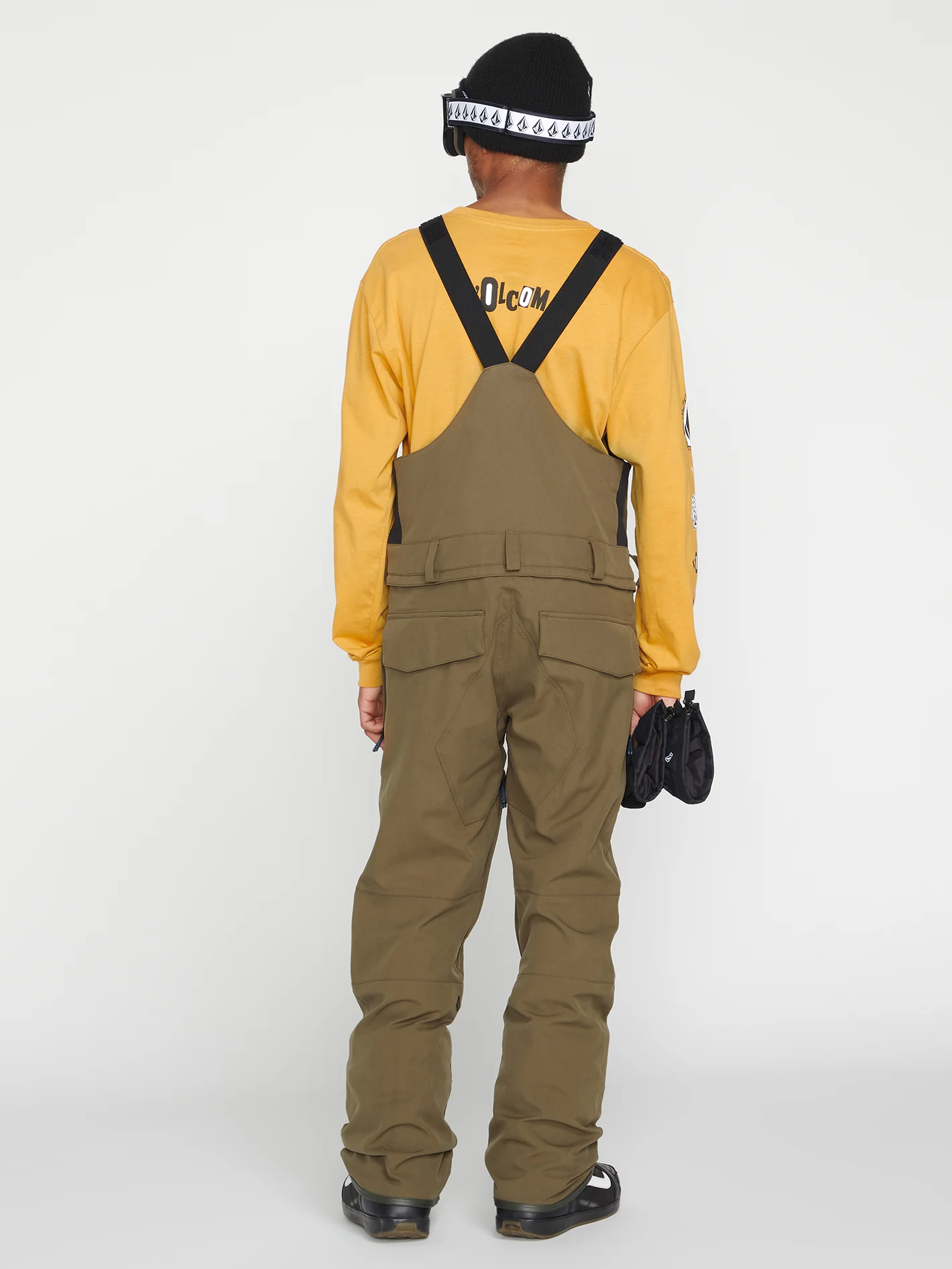 Roan Bib Overall - Dark Teak - Image 2