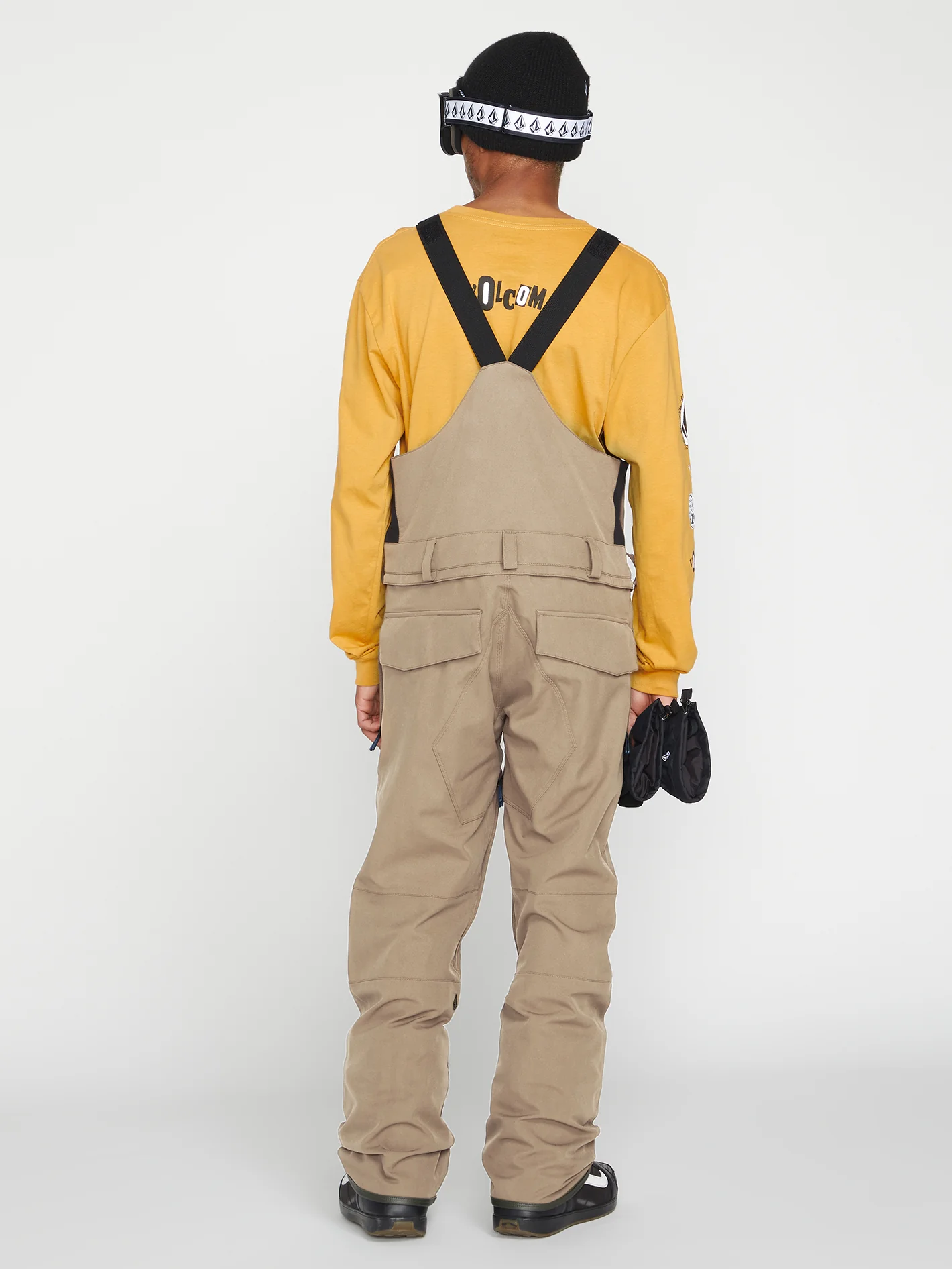Roan Bib Overall - Dark Khaki - Image 2