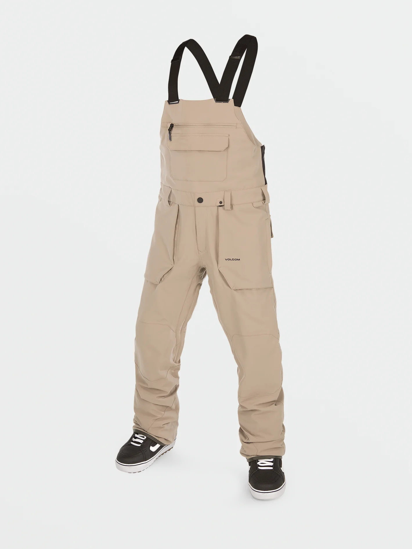Roan Bib Overall - Dark Khaki - Image 3
