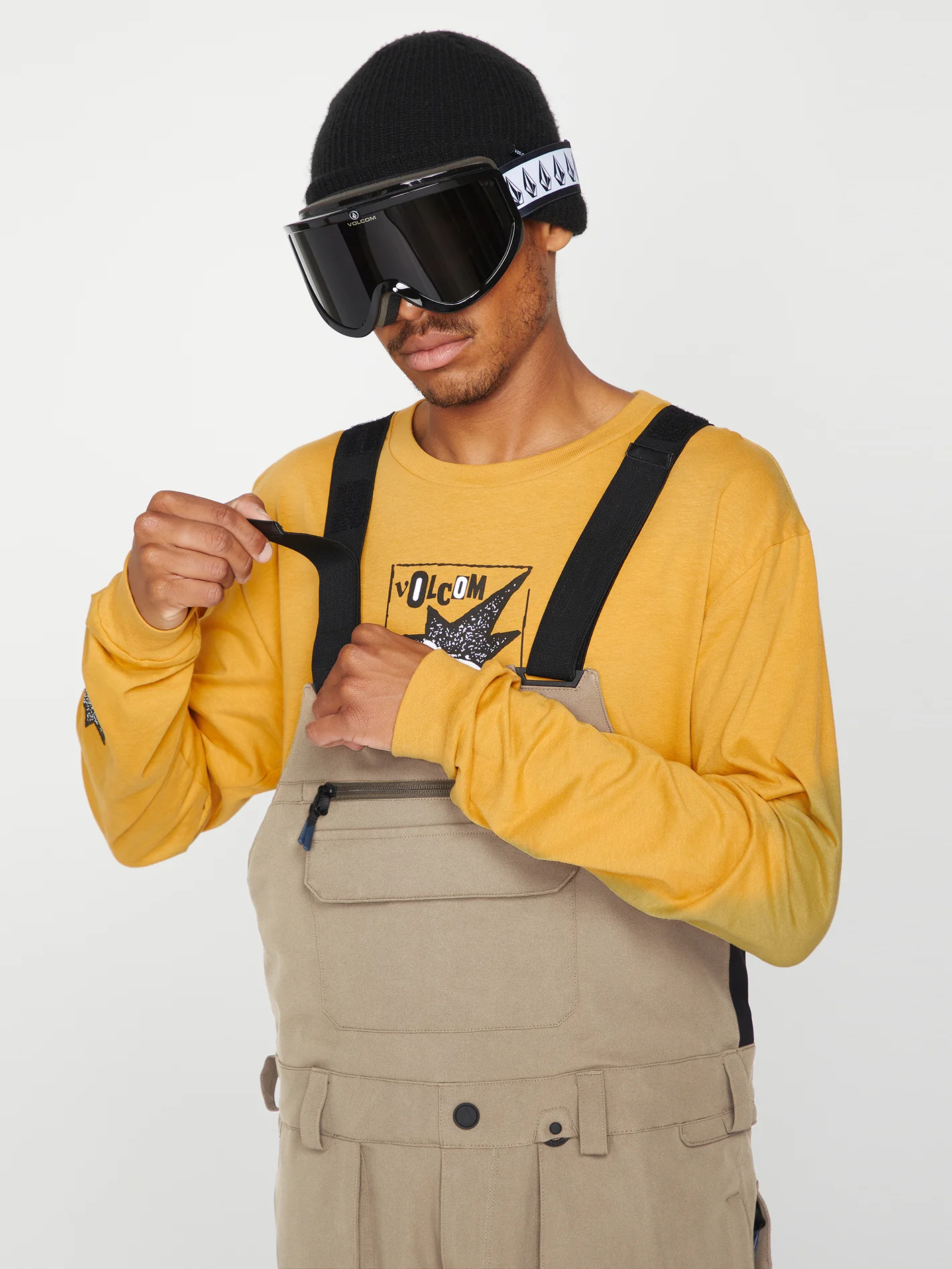 Roan Bib Overall - Dark Khaki - Image 5