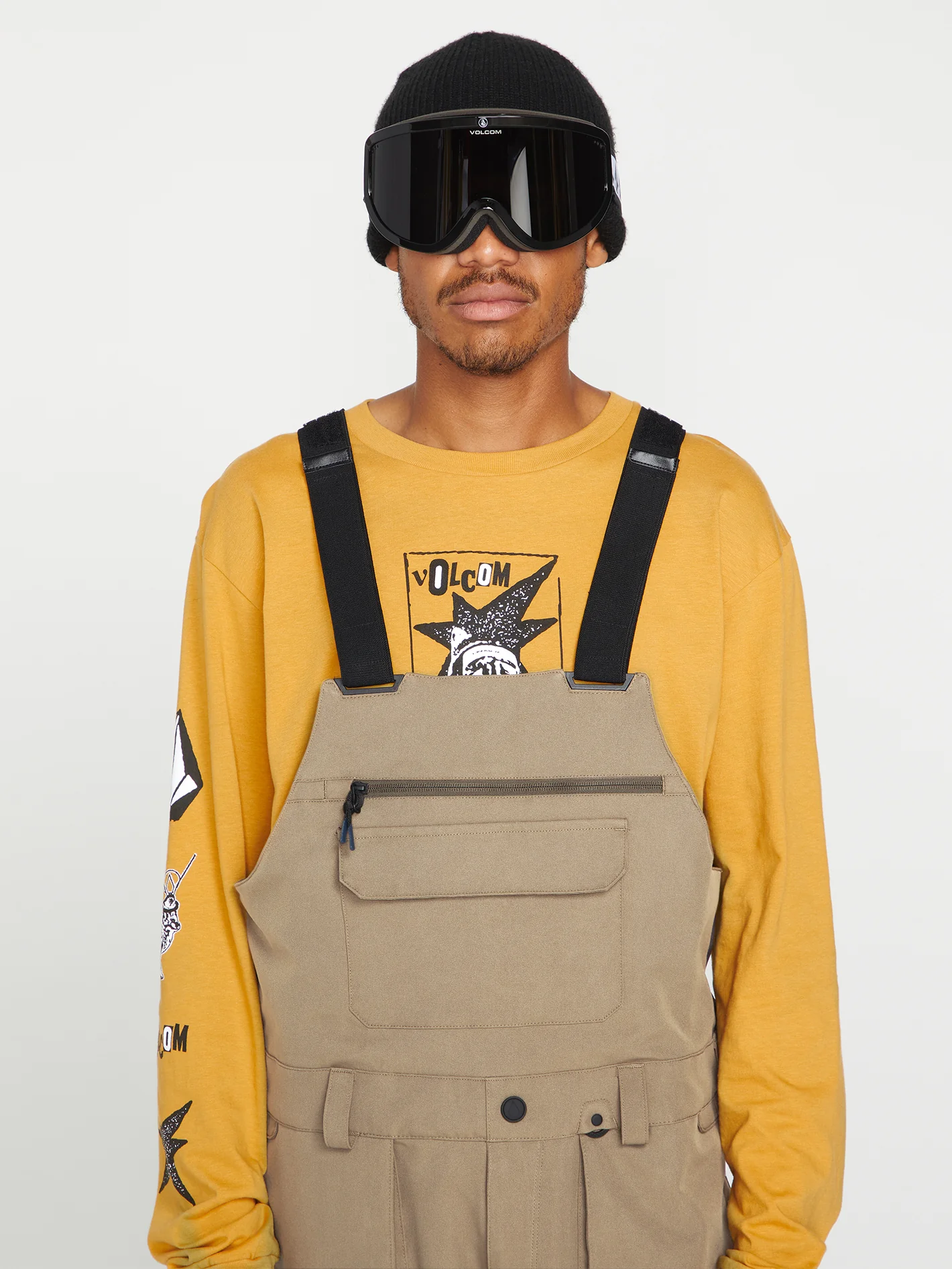 Roan Bib Overall - Dark Khaki - Image 6