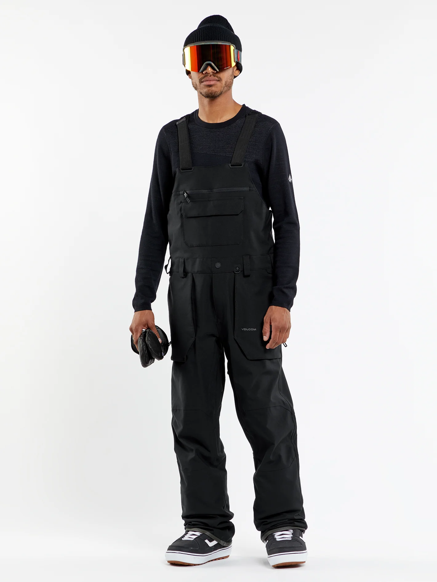 Roan Bib Overall - BLACK - Image 10