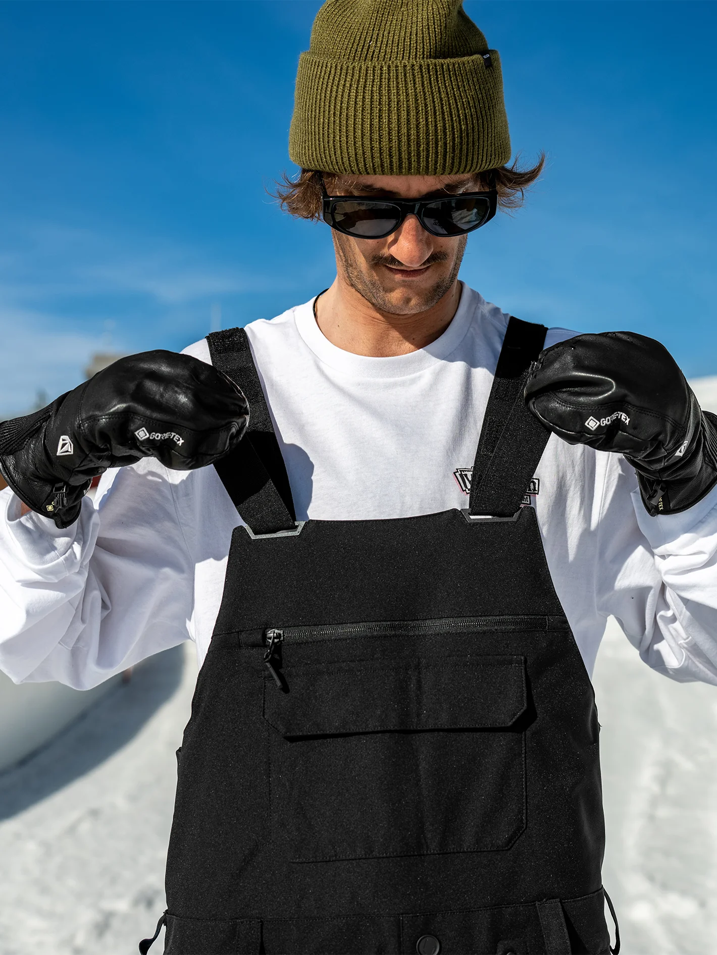 Roan Bib Overall - BLACK - Image 3
