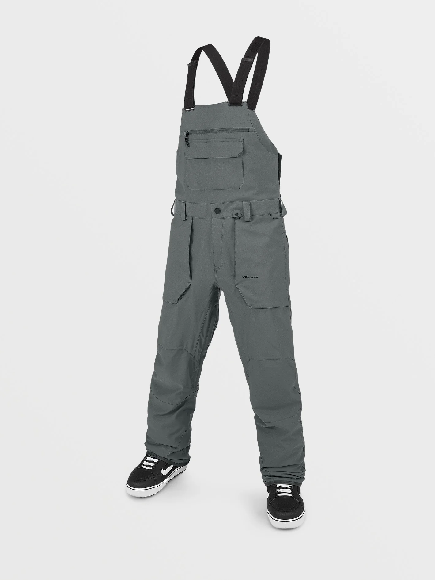 Roan Bib Overall - DARK GREY