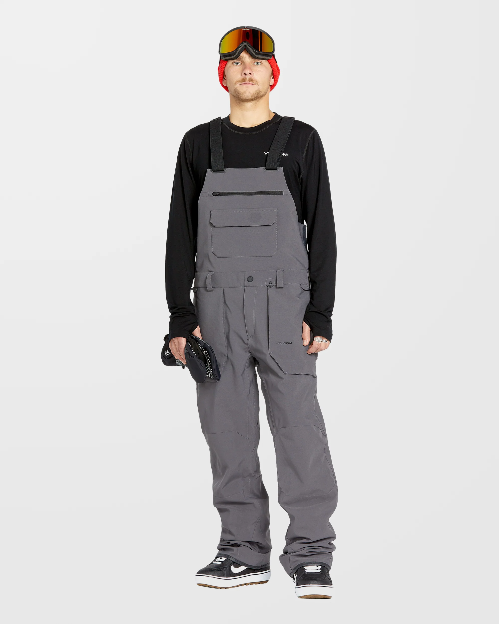 Roan Bib Overall - Charcoal - Image 3