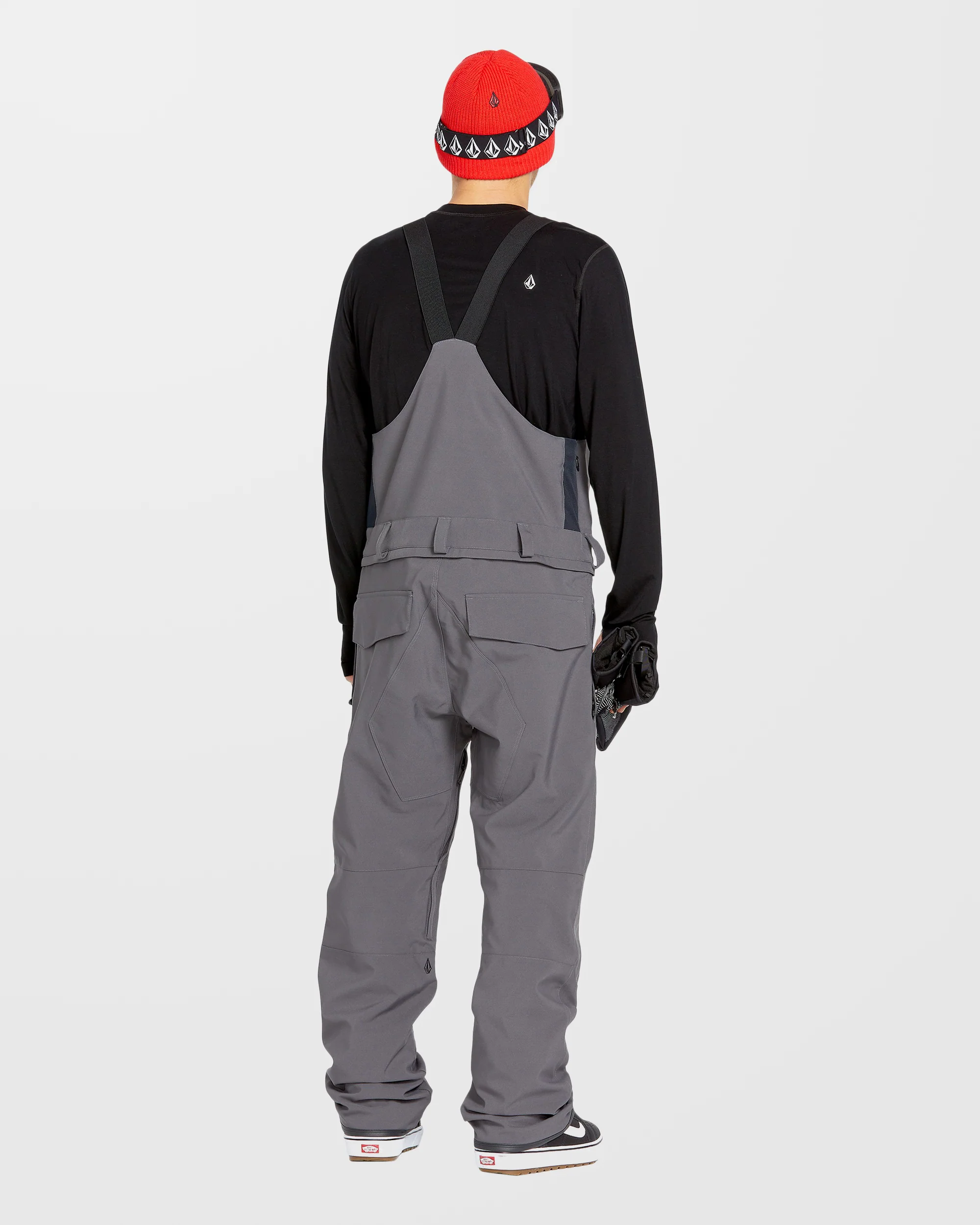 Roan Bib Overall - Charcoal - Image 4