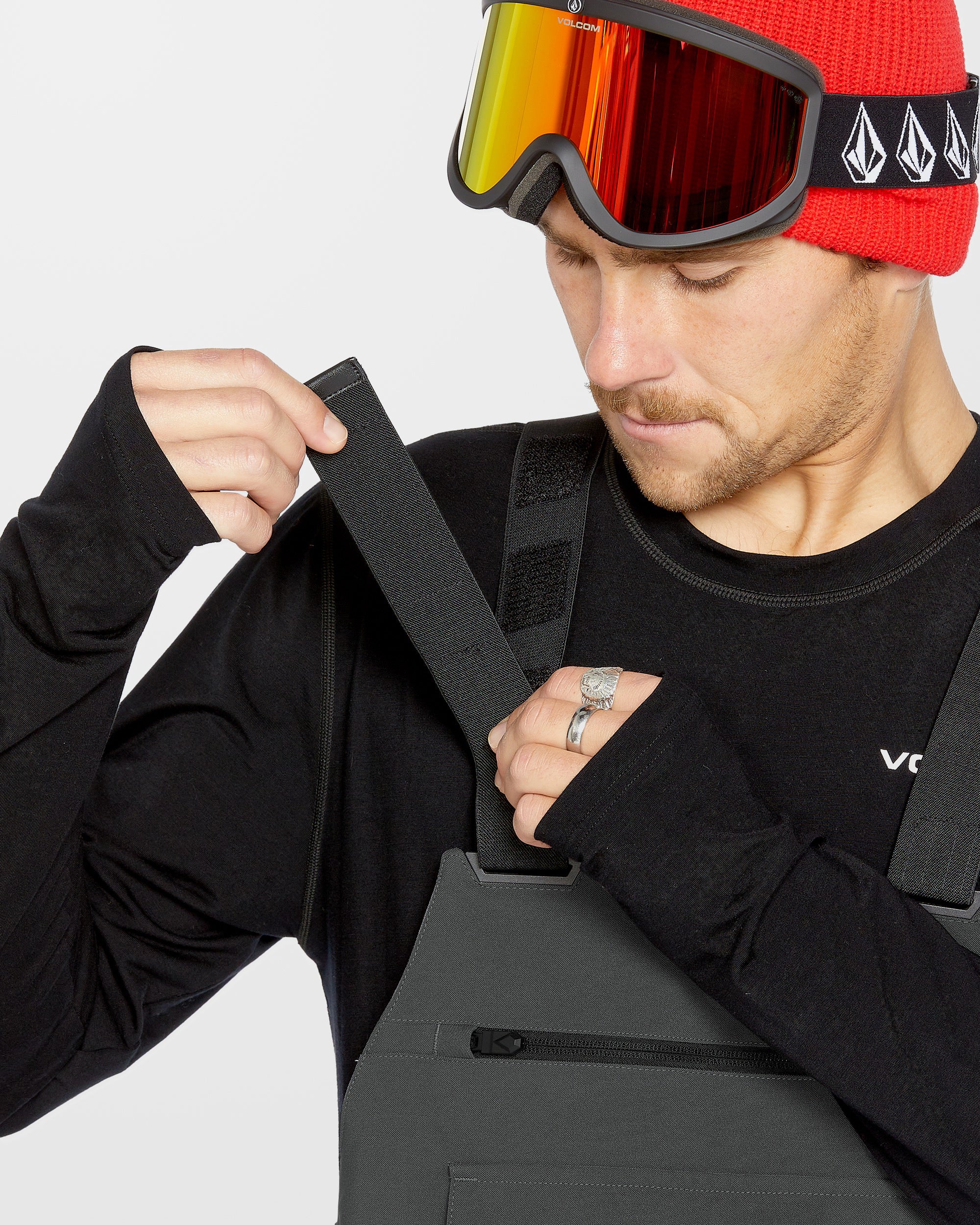 Roan Bib Overall - Charcoal - Image 6