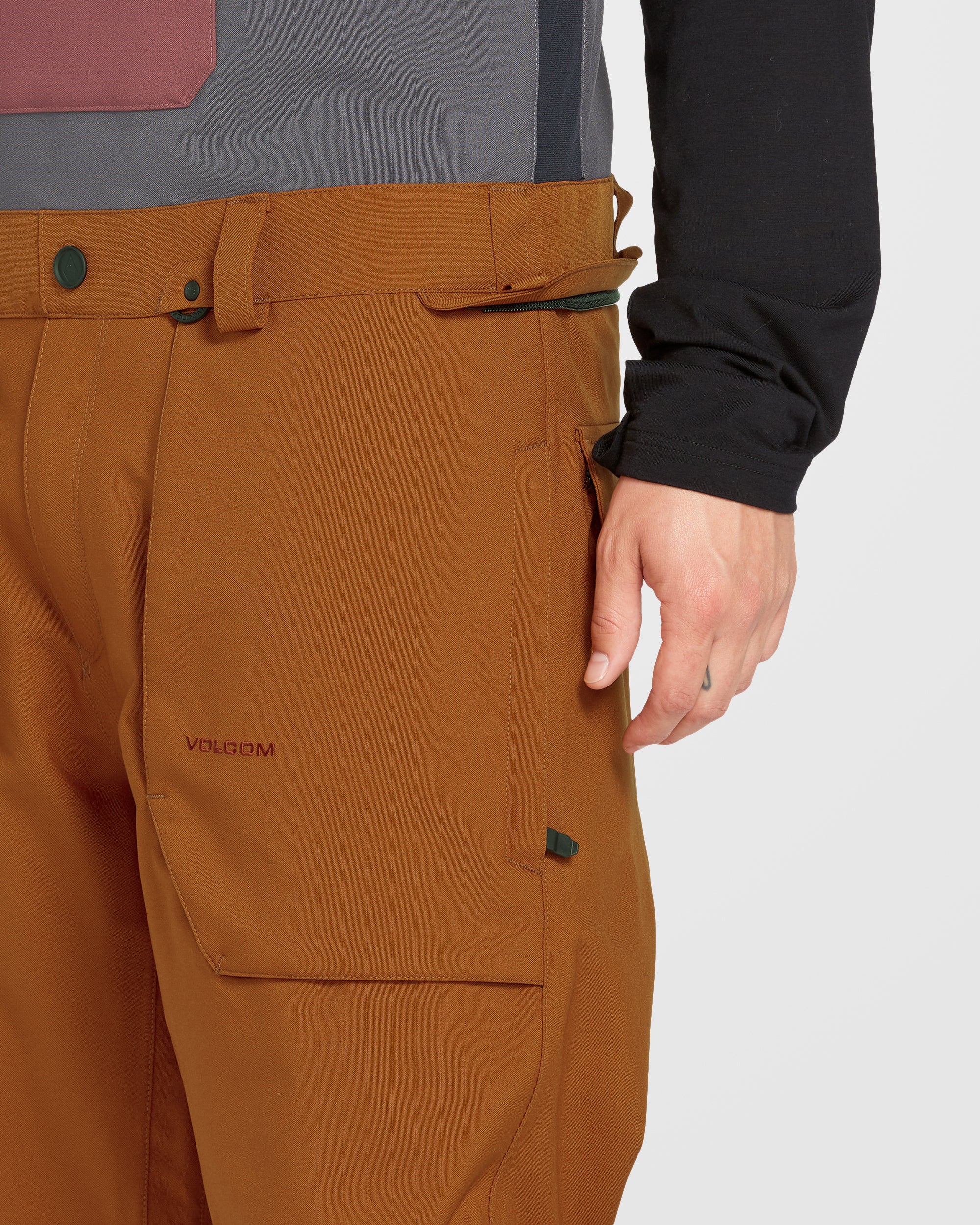 Roan Bib Overall - Caramel - Image 8