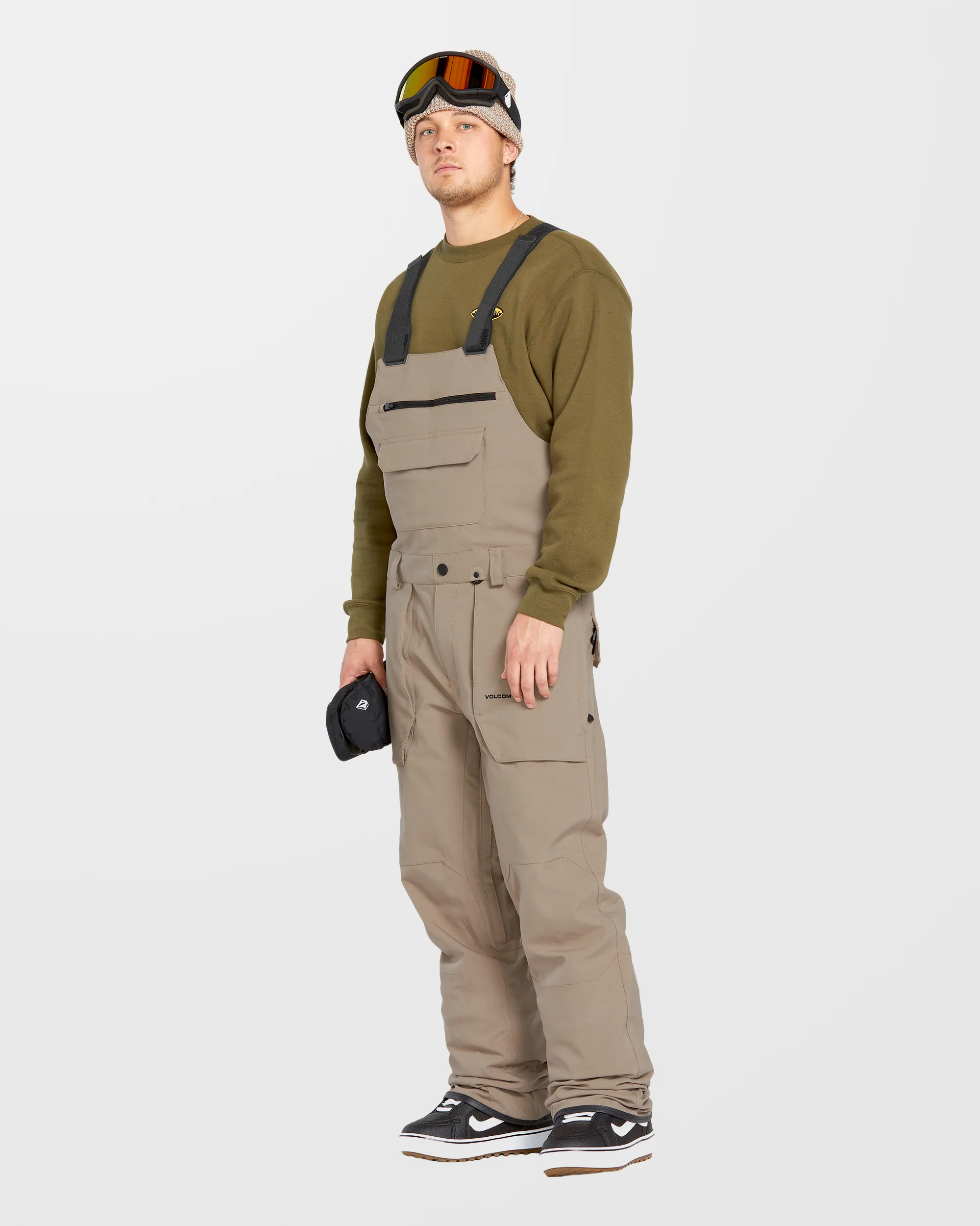 Roan Bib Overall - Chestnut Brown - Image 3