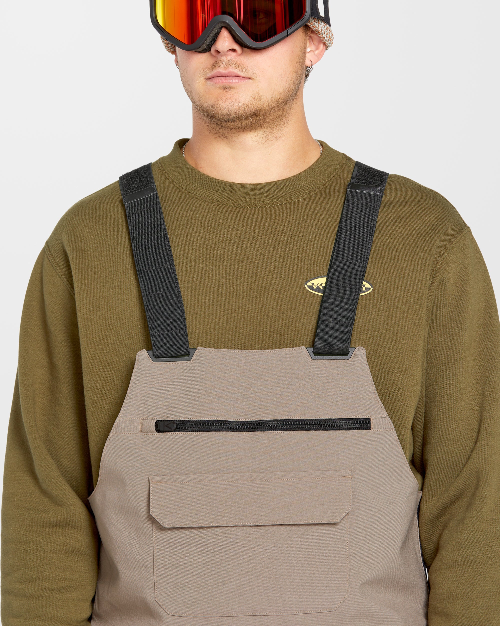 Roan Bib Overall - Chestnut Brown - Image 5