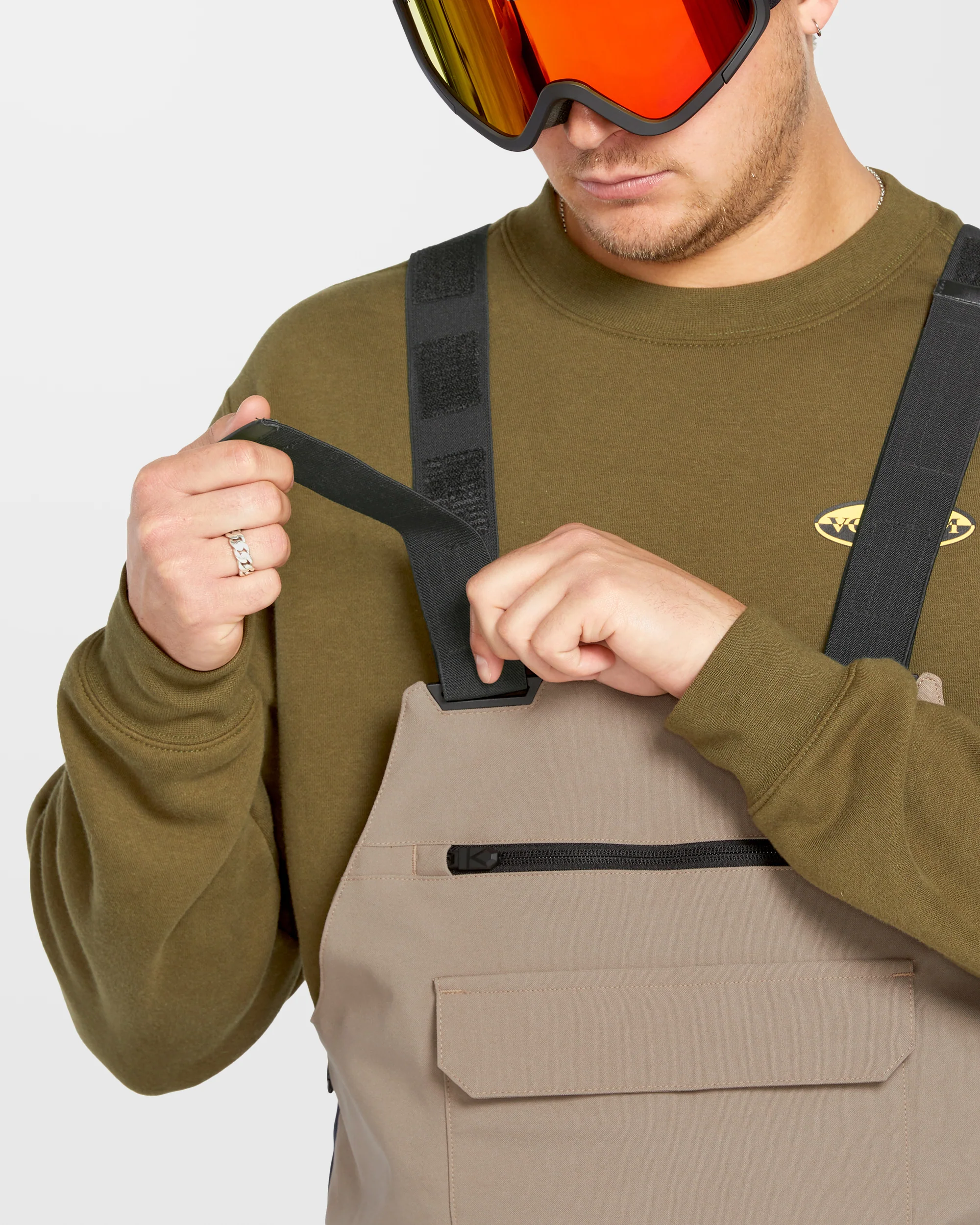 Roan Bib Overall - Chestnut Brown - Image 6