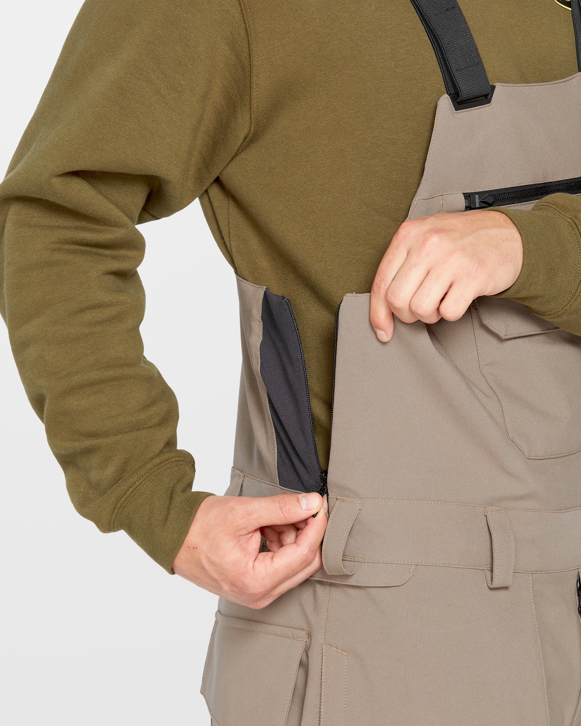 Roan Bib Overall - Chestnut Brown - Image 7