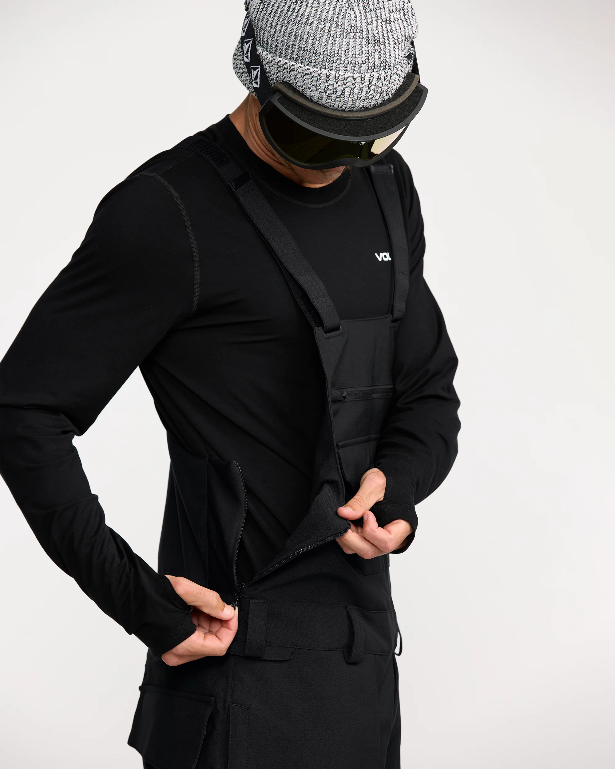 Roan Bib Overall - Black - Image 7