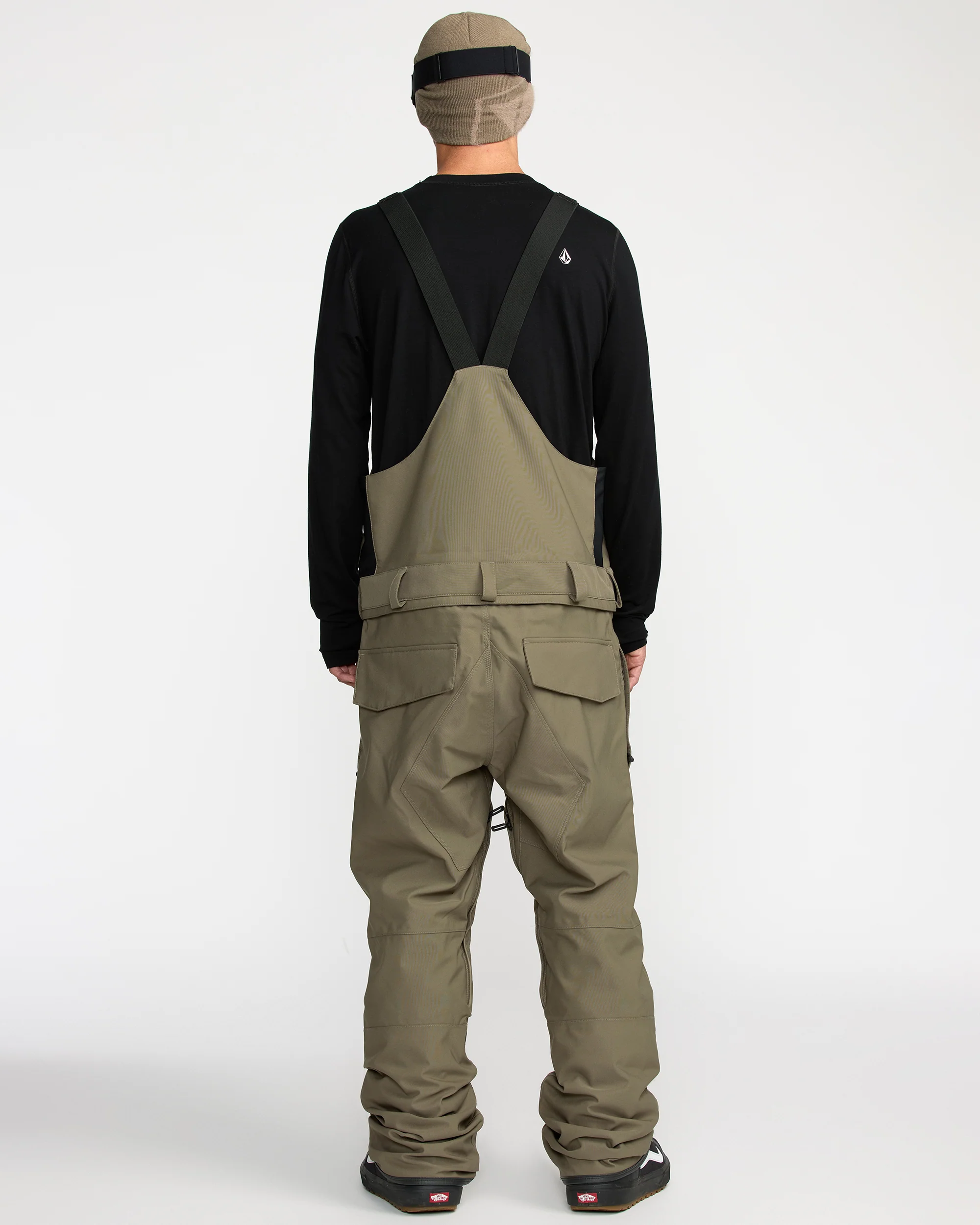 Roan Bib Overall - Military - Image 2