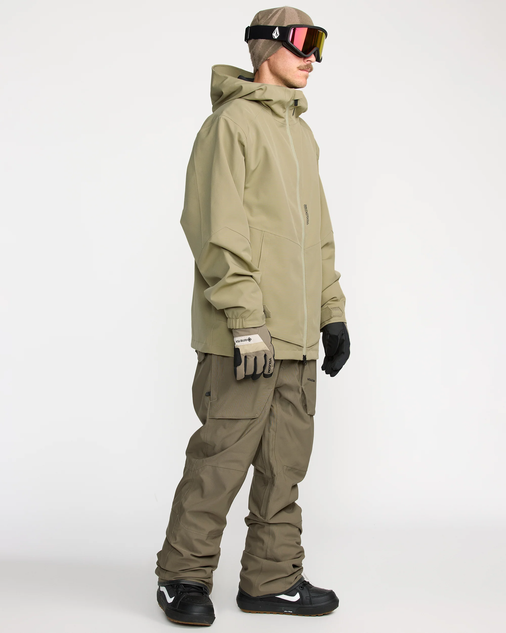 Roan Bib Overall - Military - Image 3