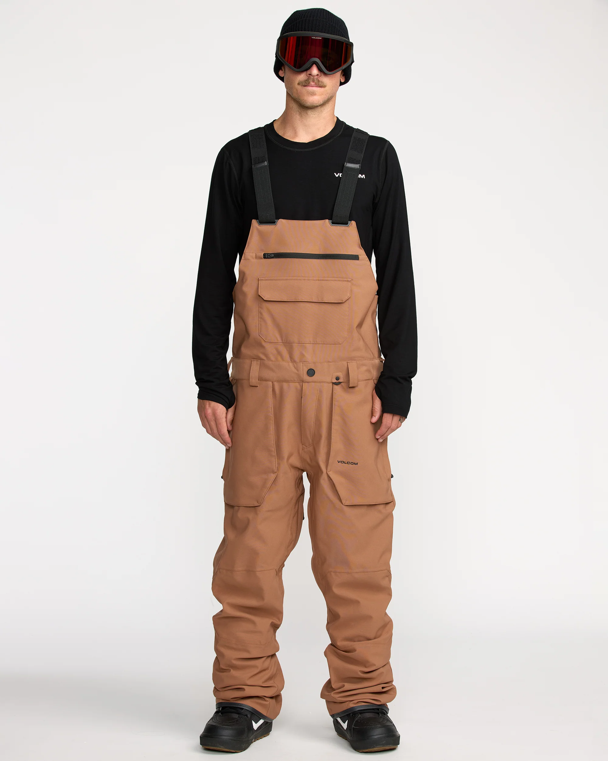 Roan Bib Overall - Terra Brown