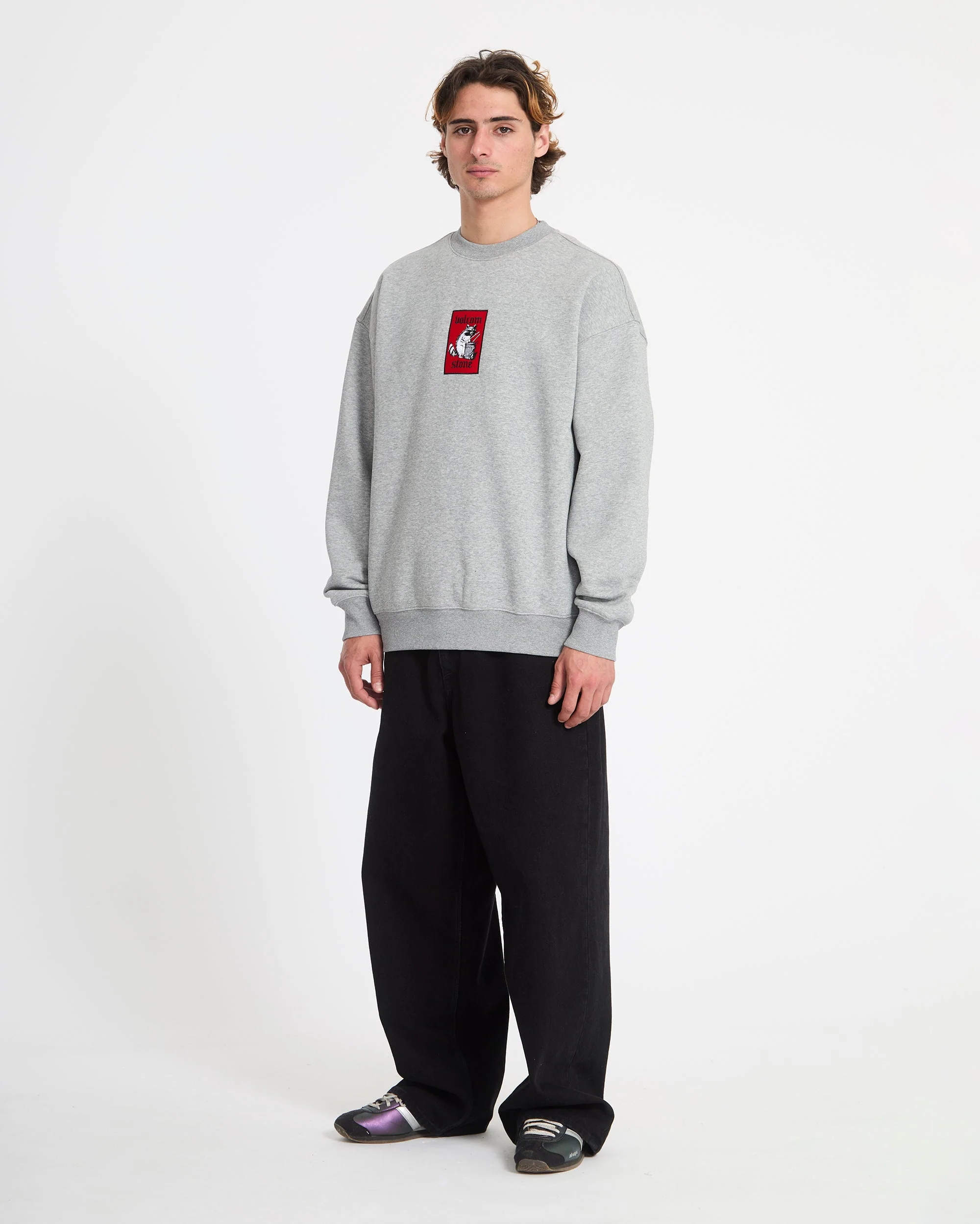 Rockout Sweatshirt - Heather Grey - Image 5