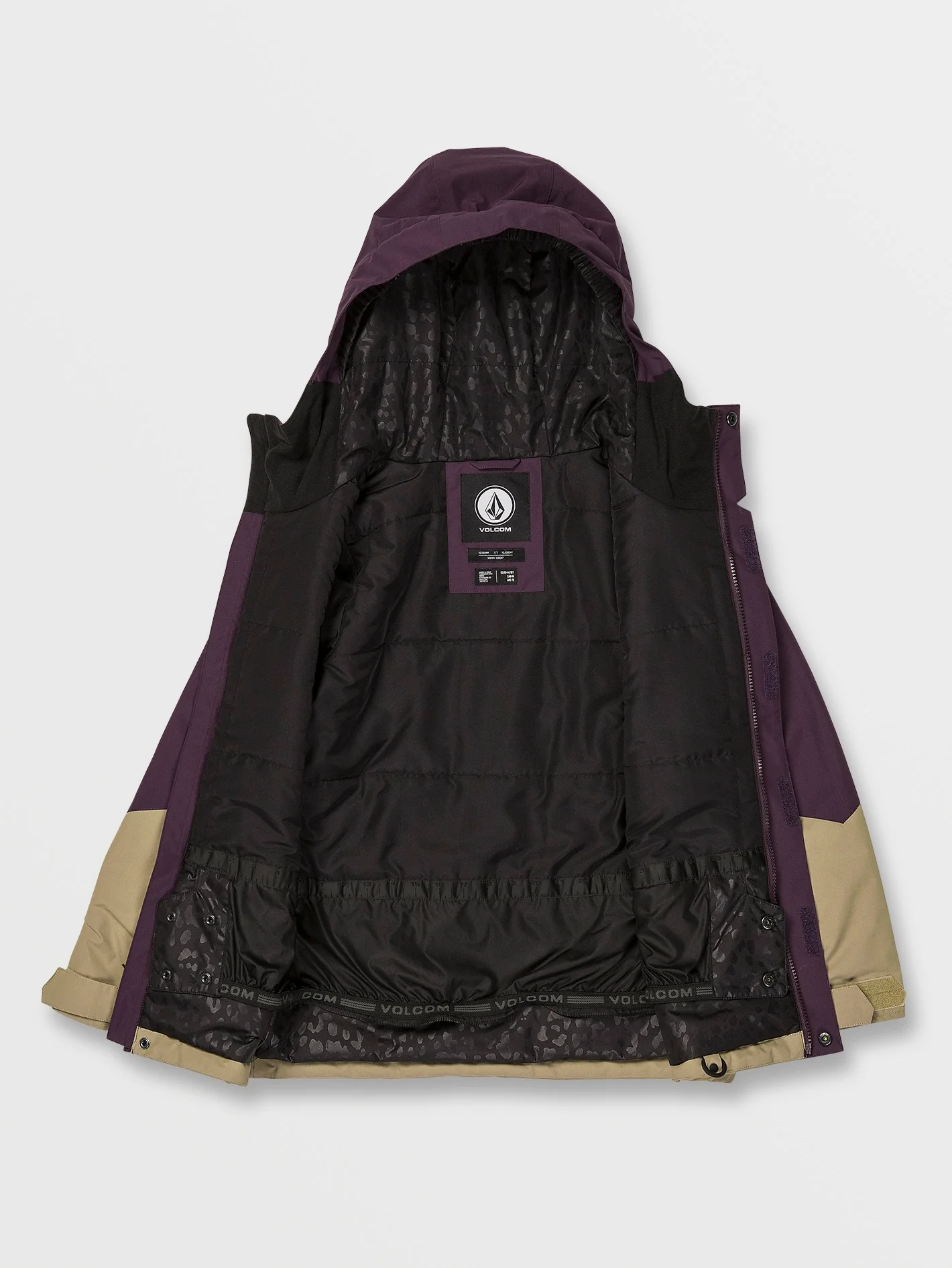 Sass'N'Fras Insulated Jacket - BLACKBERRY - (KIDS) - Image 3