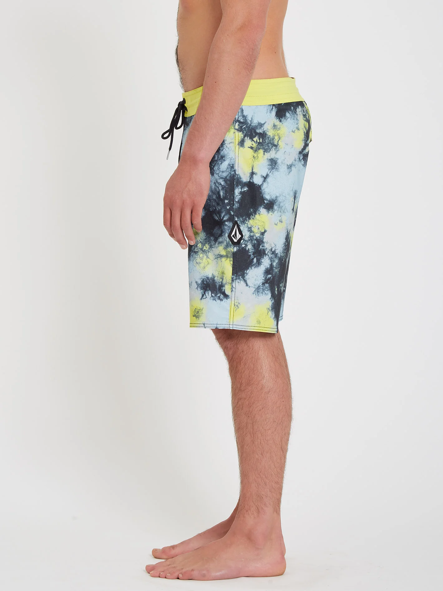 Saturate Stoney 19" Boardshort - LIME TIE DYE - Image 5