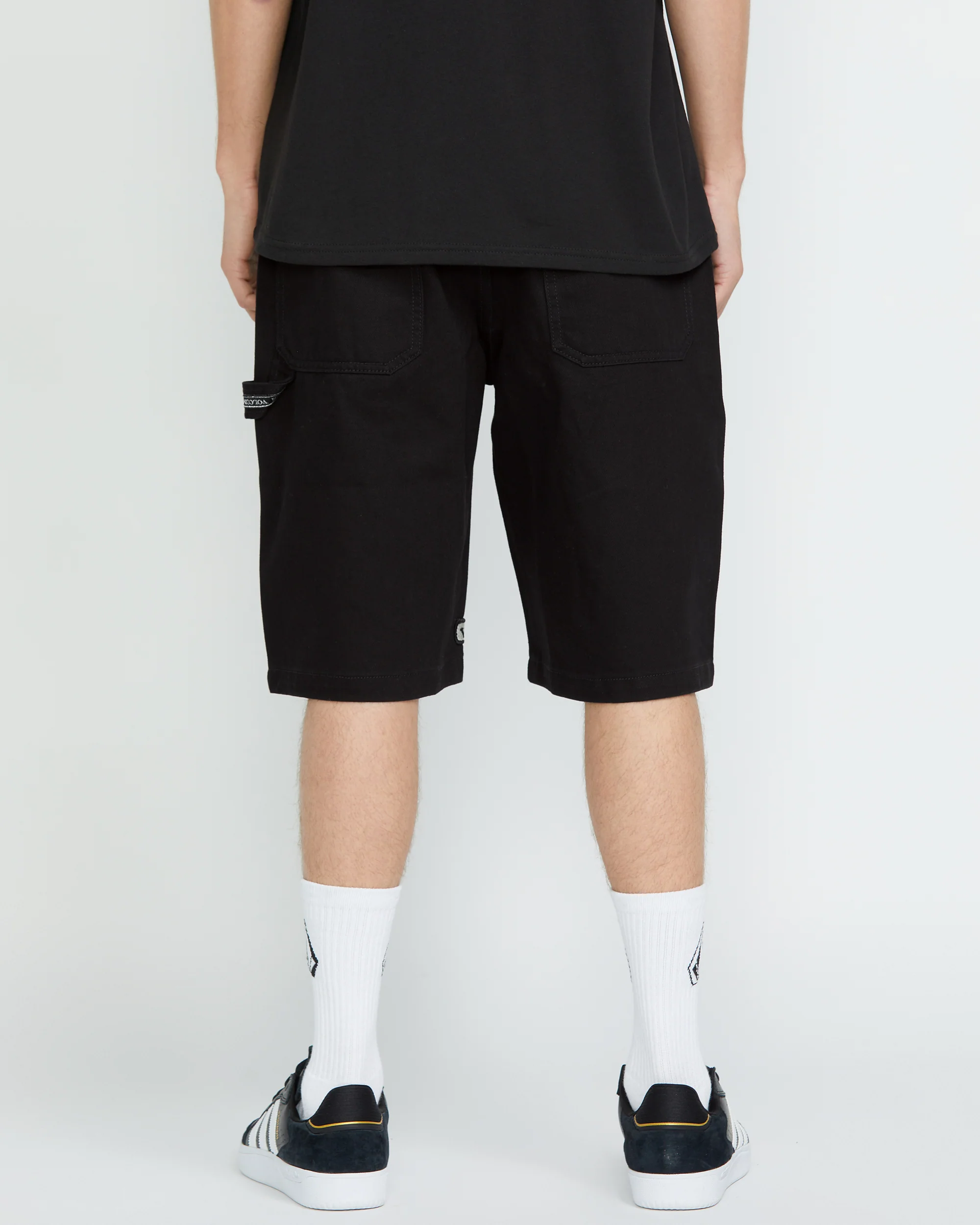 Sawhorse Denim Short - BLACK - Image 2