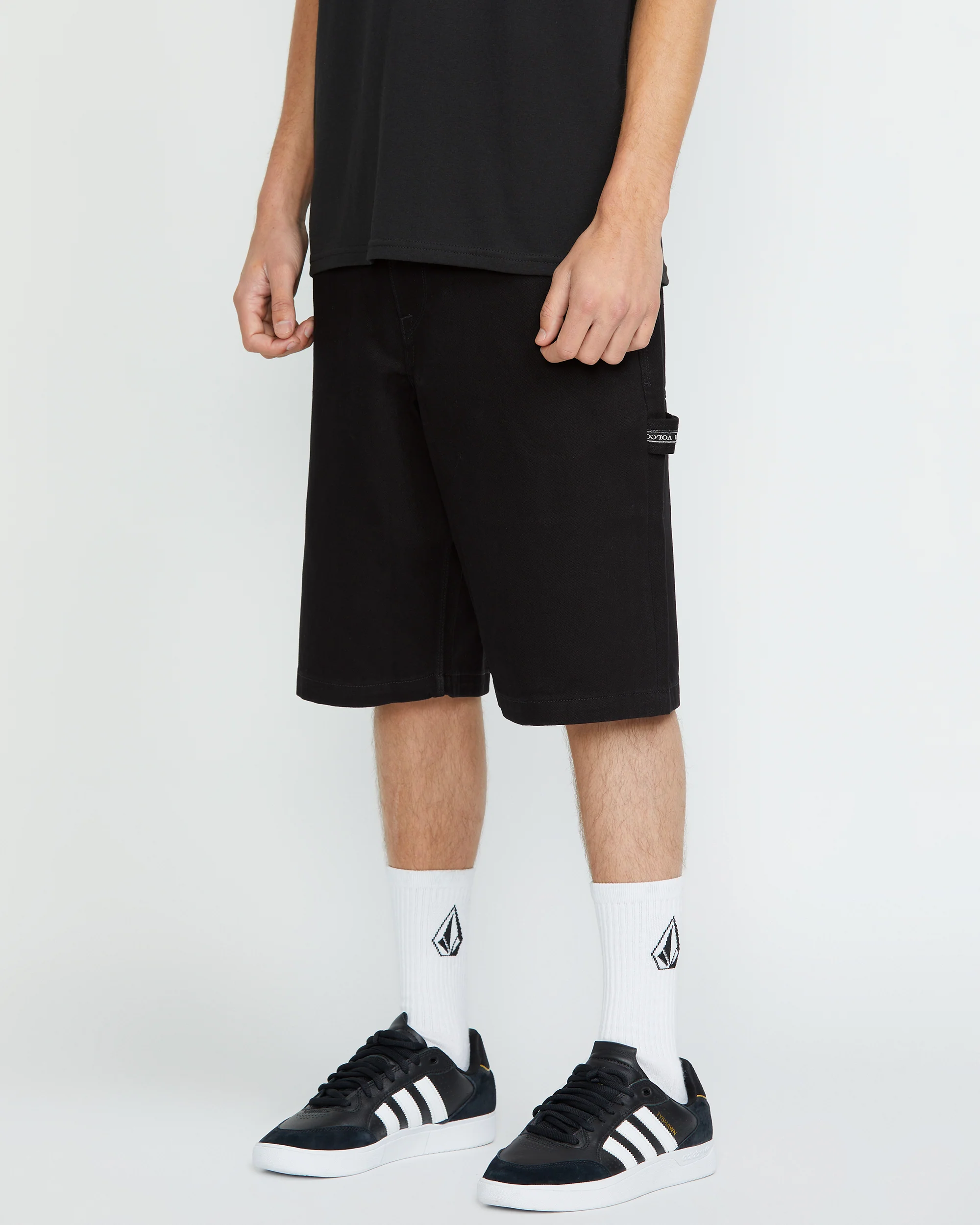 Sawhorse Denim Short - BLACK - Image 3