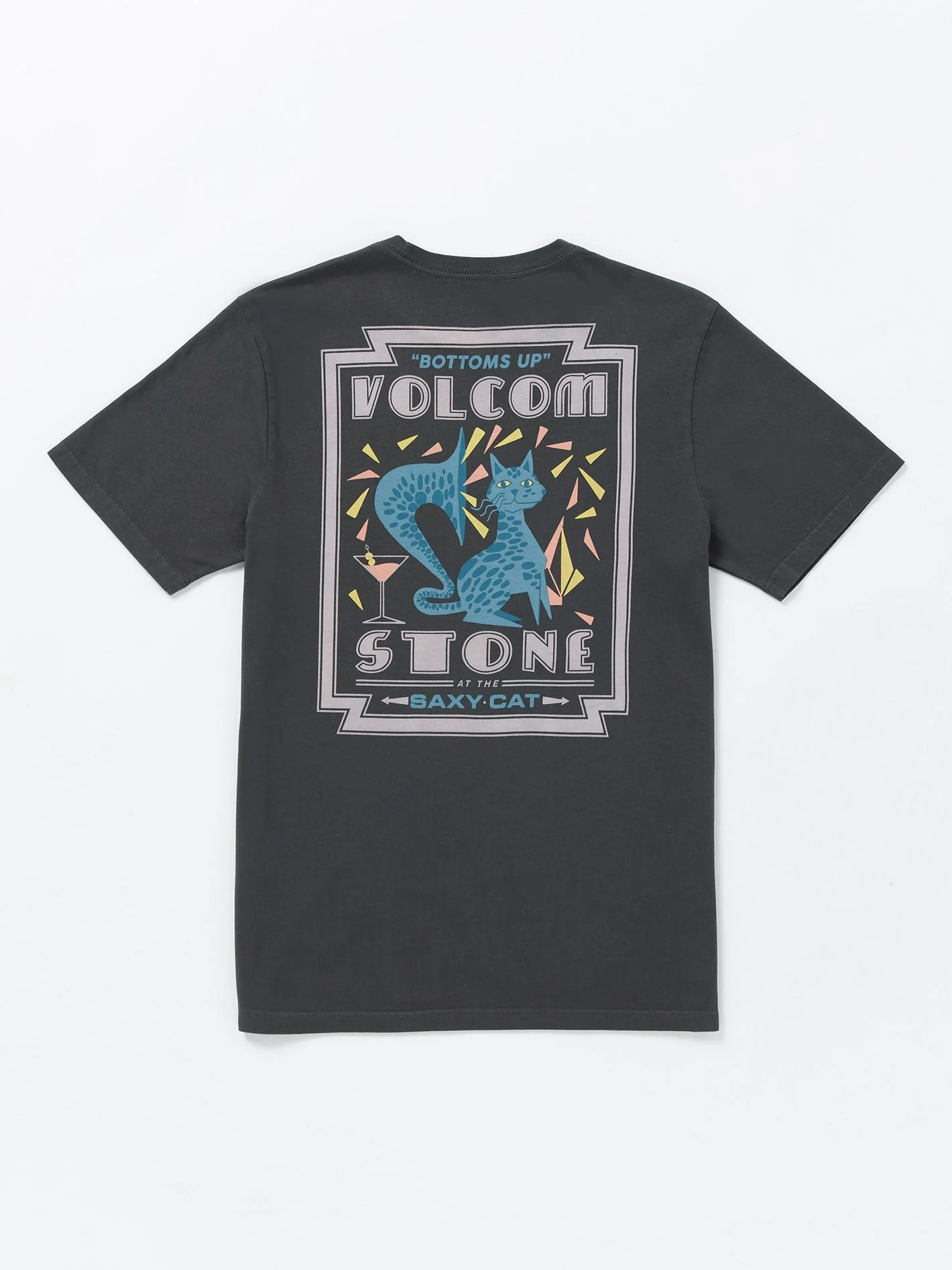 Saxy Cat T-shirt - STEALTH - Image 5