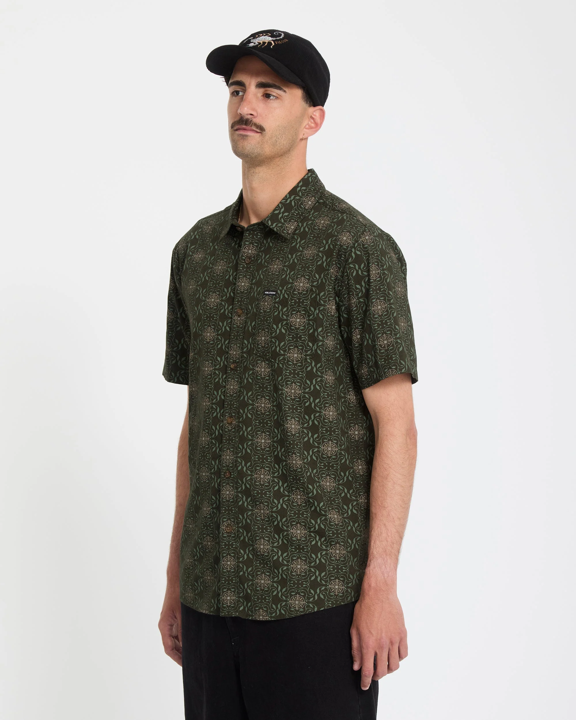 Scaler Stone Woven Shirt - Squadron Green - Image 3