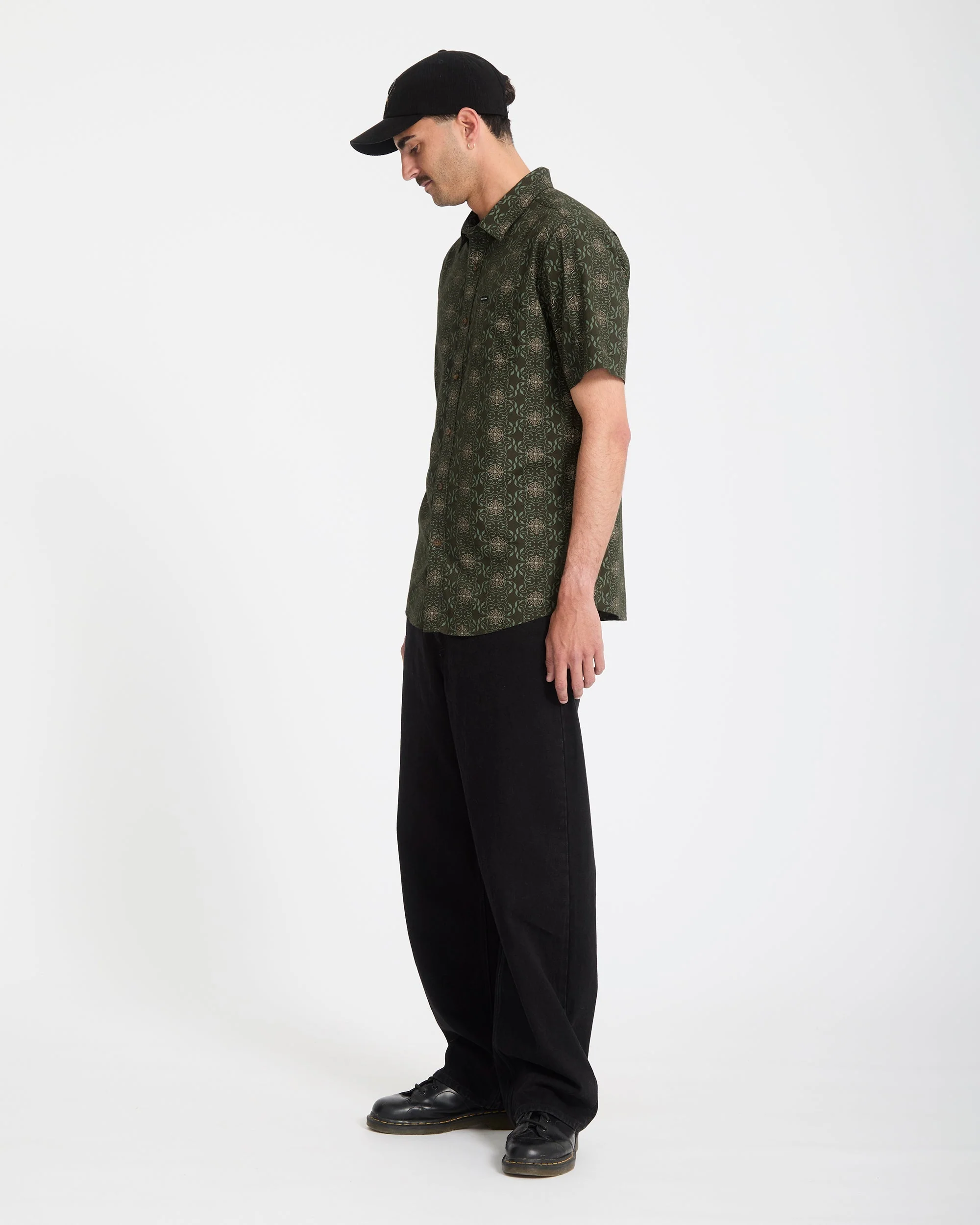 Scaler Stone Woven Shirt - Squadron Green - Image 6