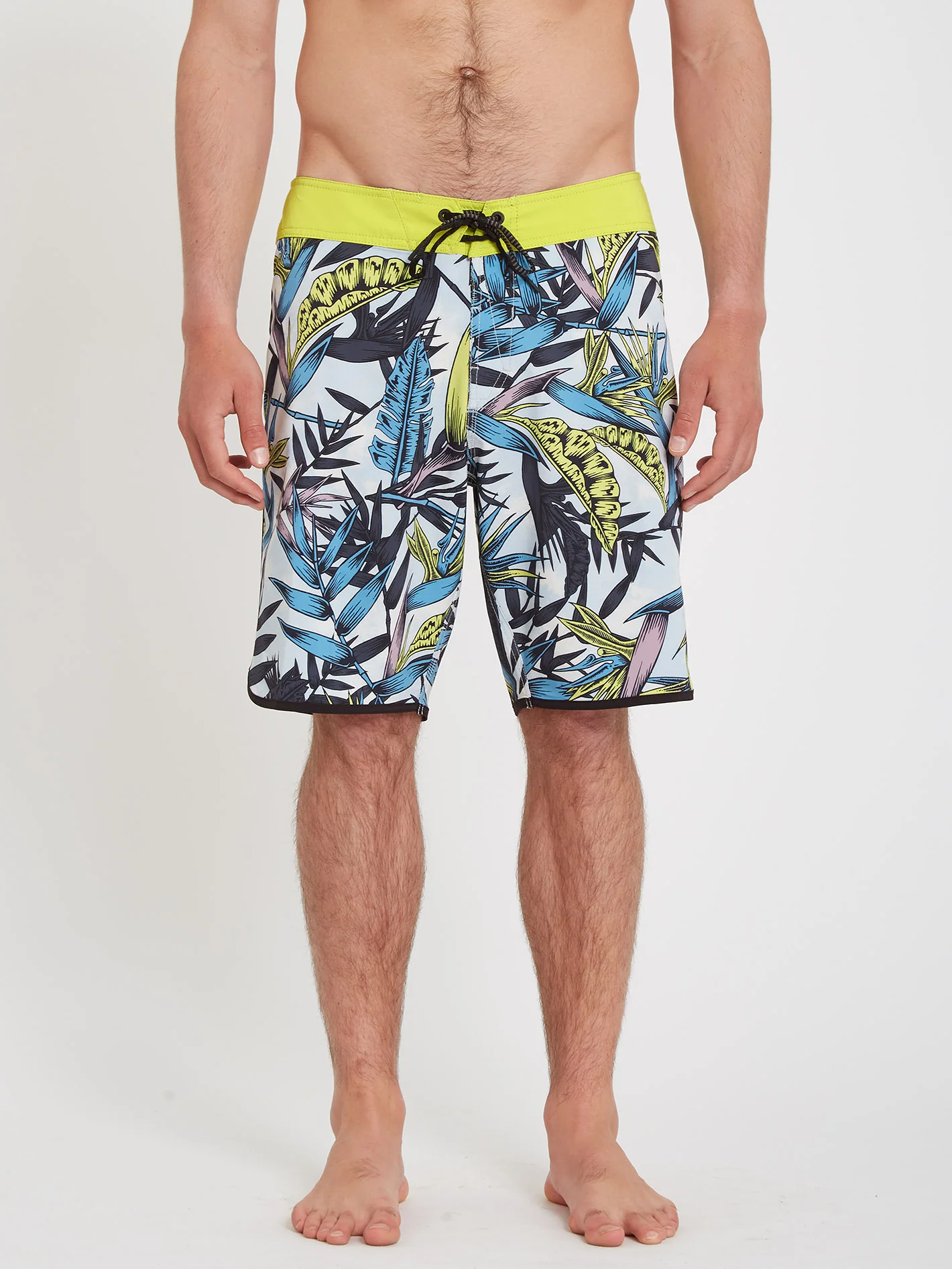 Scallop Mod-tech 19" Boardshort - LIMEADE - Image 2