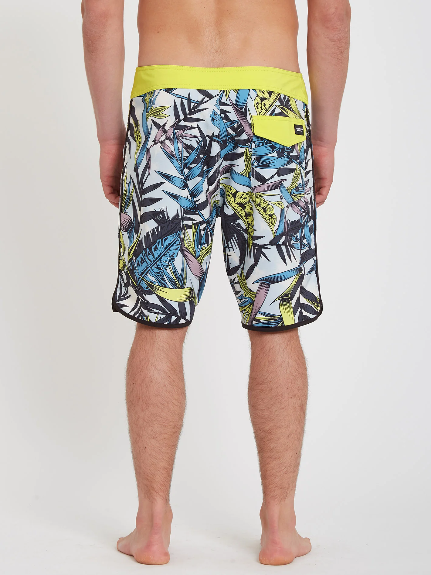Scallop Mod-tech 19" Boardshort - LIMEADE - Image 4