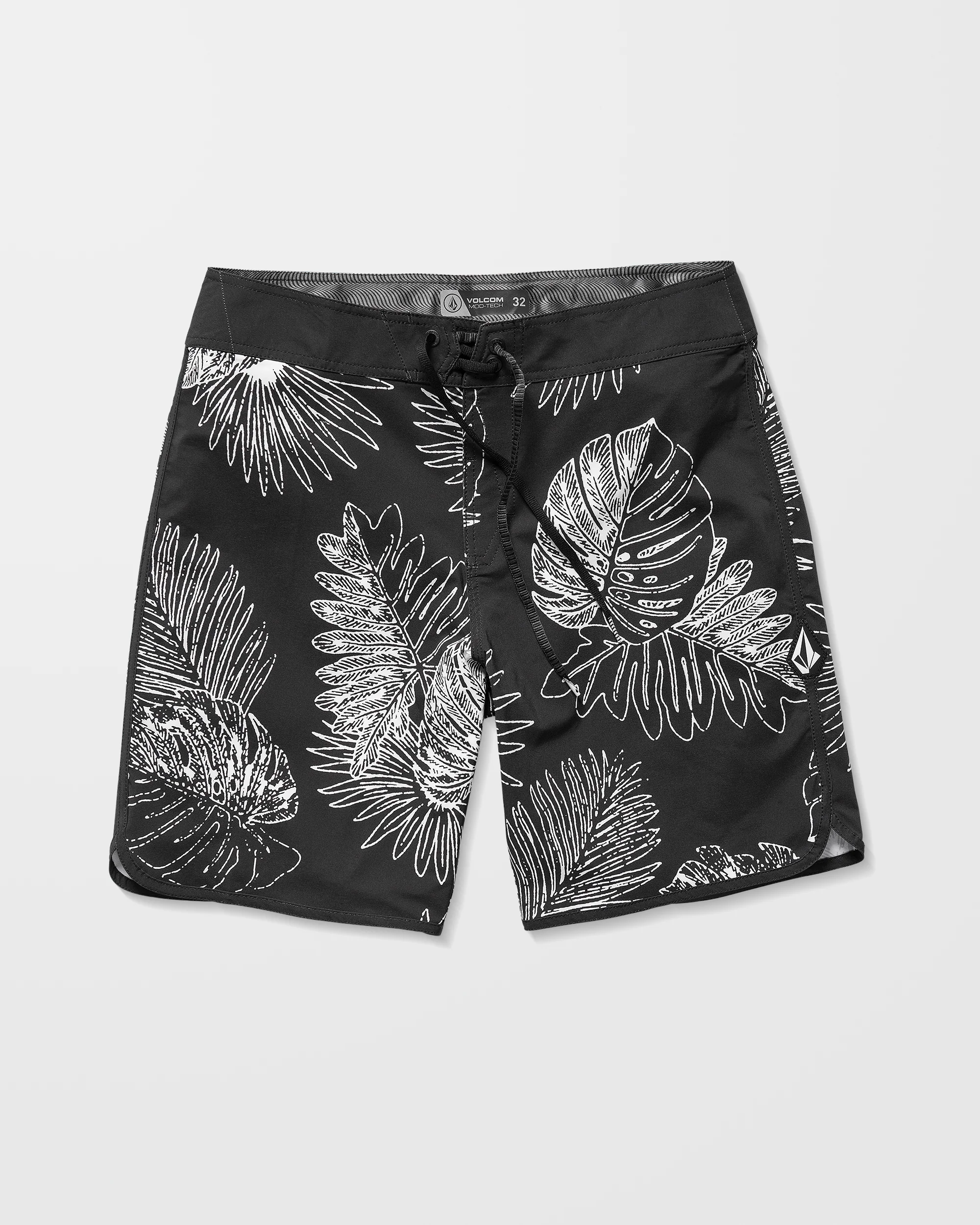 Scallop Mod 19" Boardshort - Black - Image 4