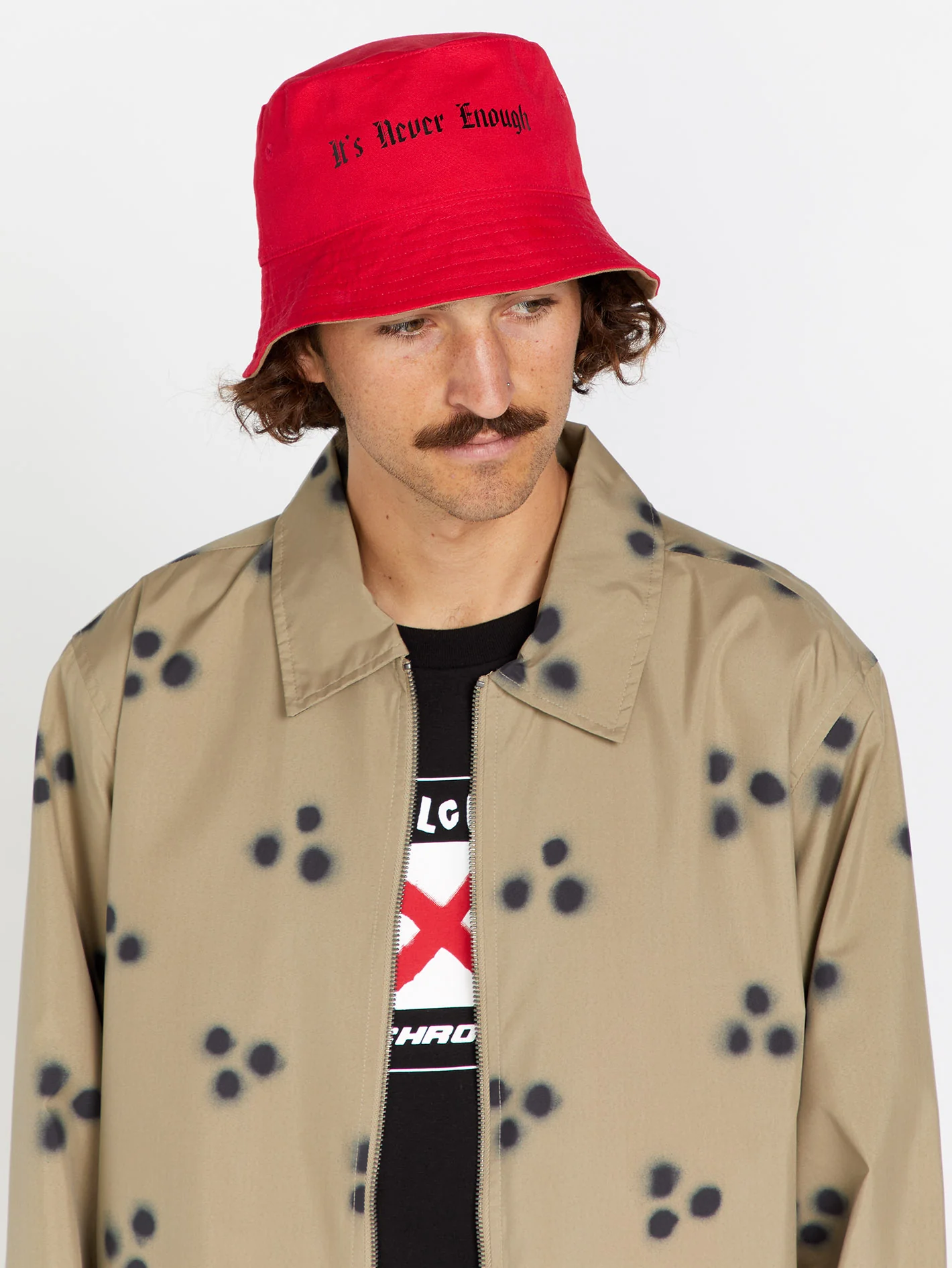 Schroff X Volcom Bucket Hat - Khaki - Image 6