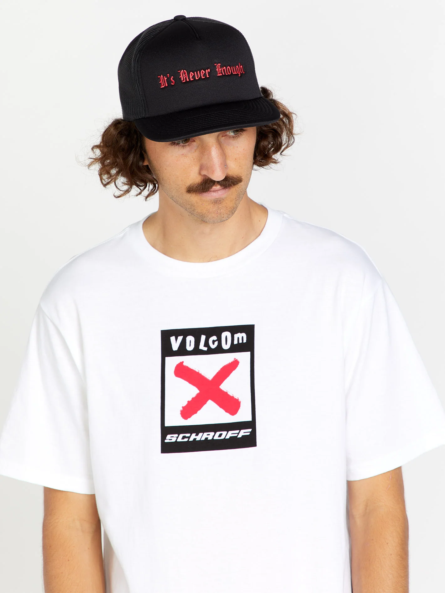 Schroff X Volcom Cheese Cap - Black - Image 2