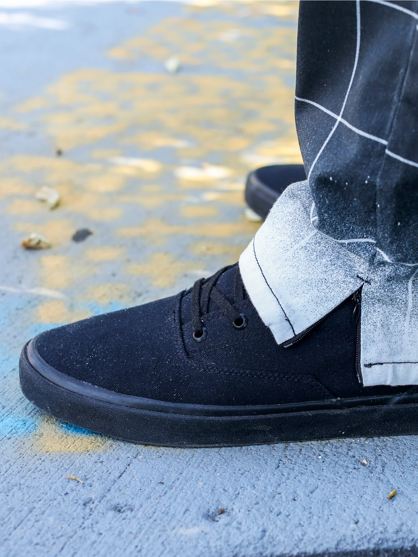 Schroff X Volcom Trousers - Black - Image 5