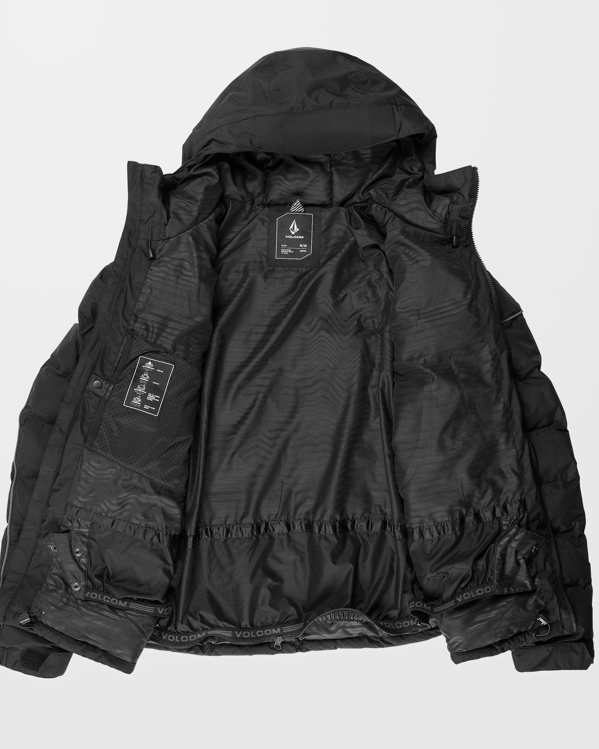 Sew Down Jacket - Black - Image 3