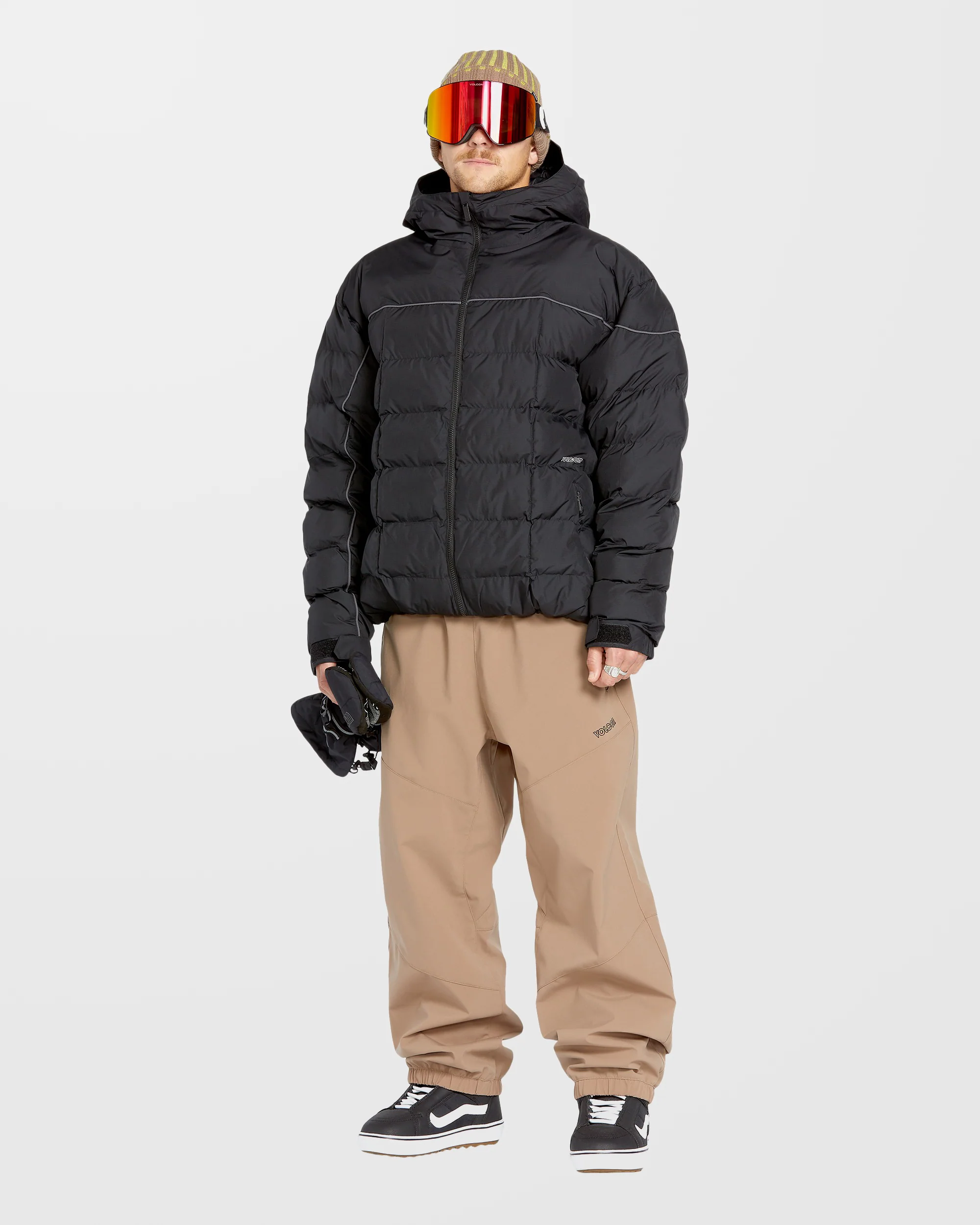 Sew Down Jacket - Black - Image 5